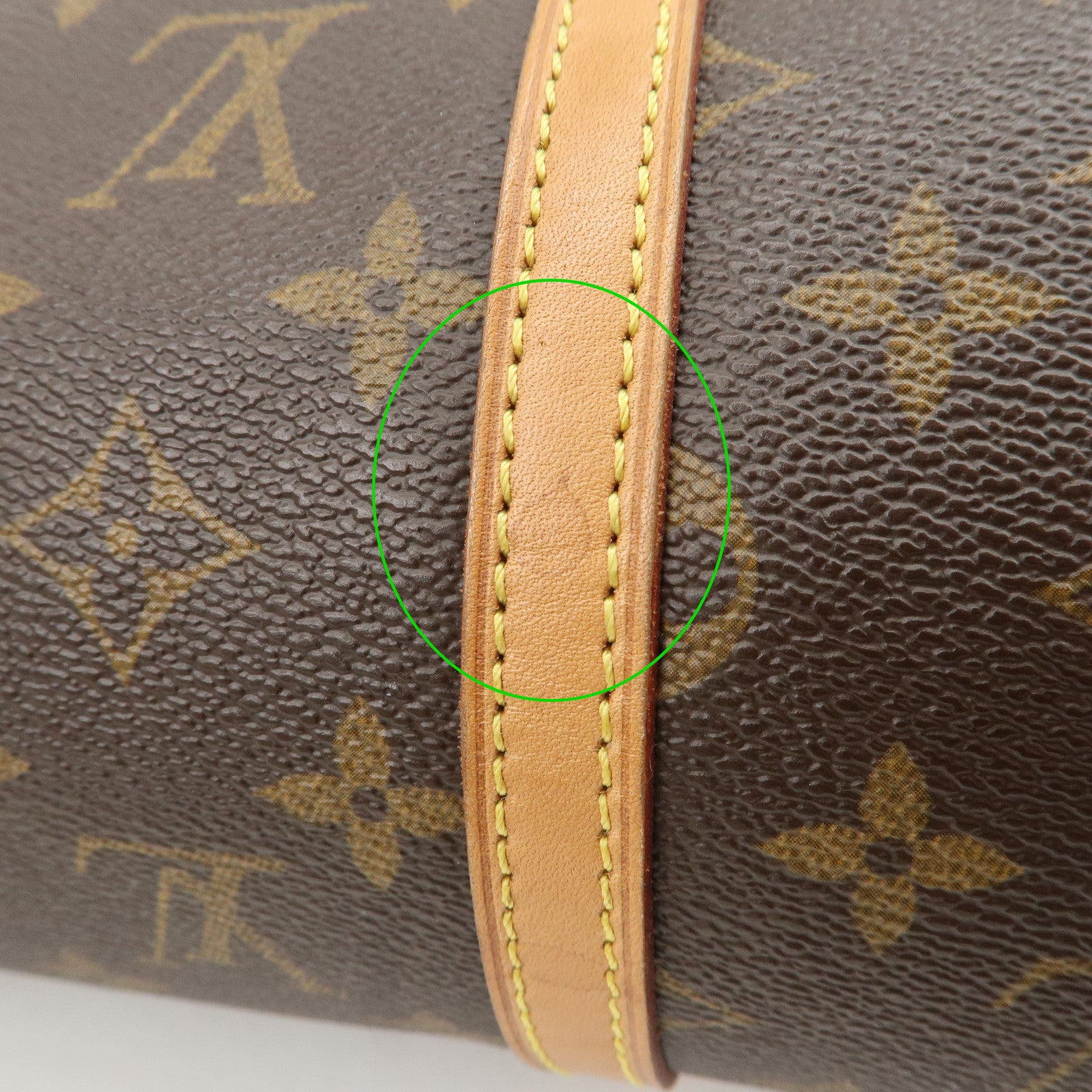 Louis Vuitton Monogram Papillon 30 Hand Bag M51385 Used