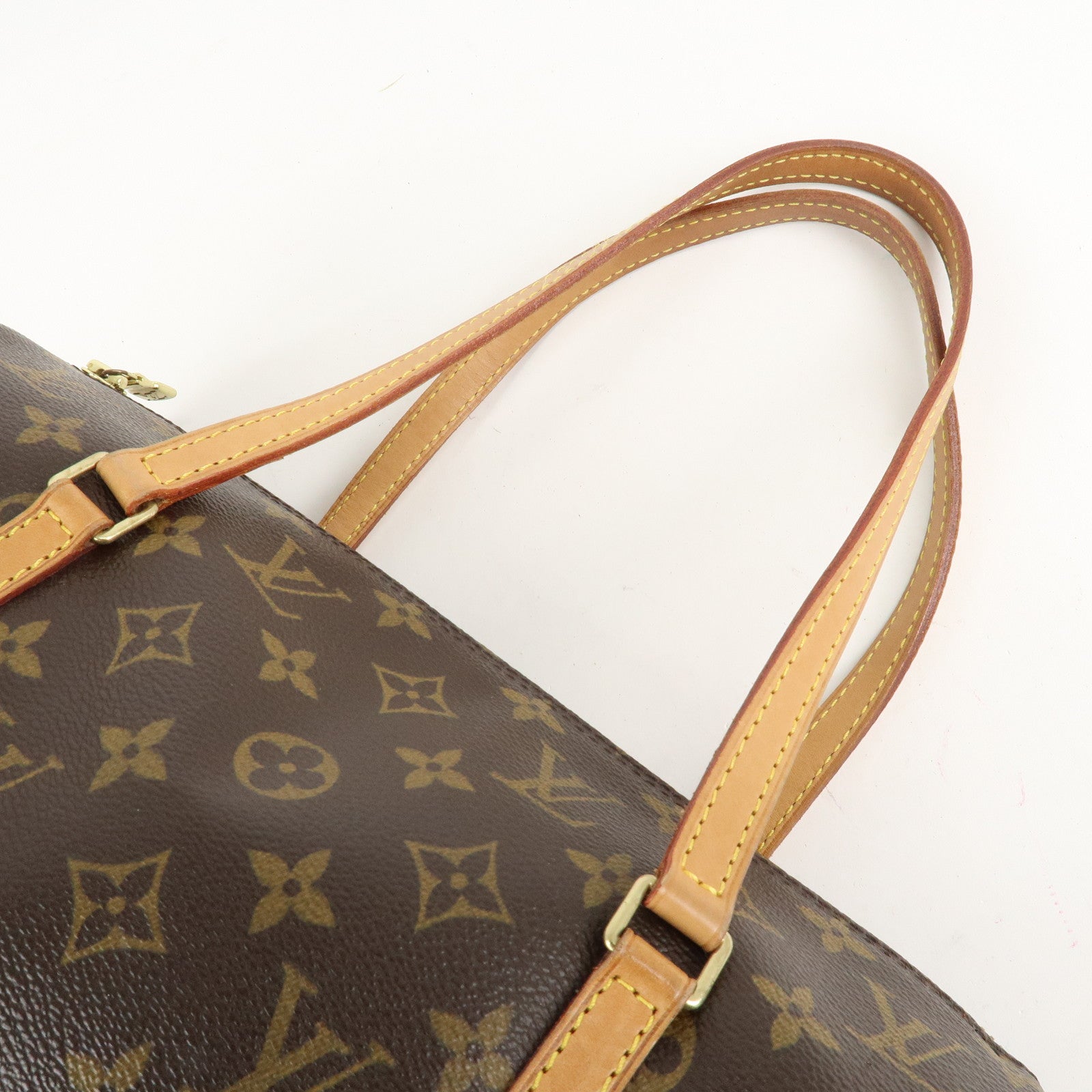 Louis Vuitton Monogram Papillon 30 Hand Bag Brown M51385 Used