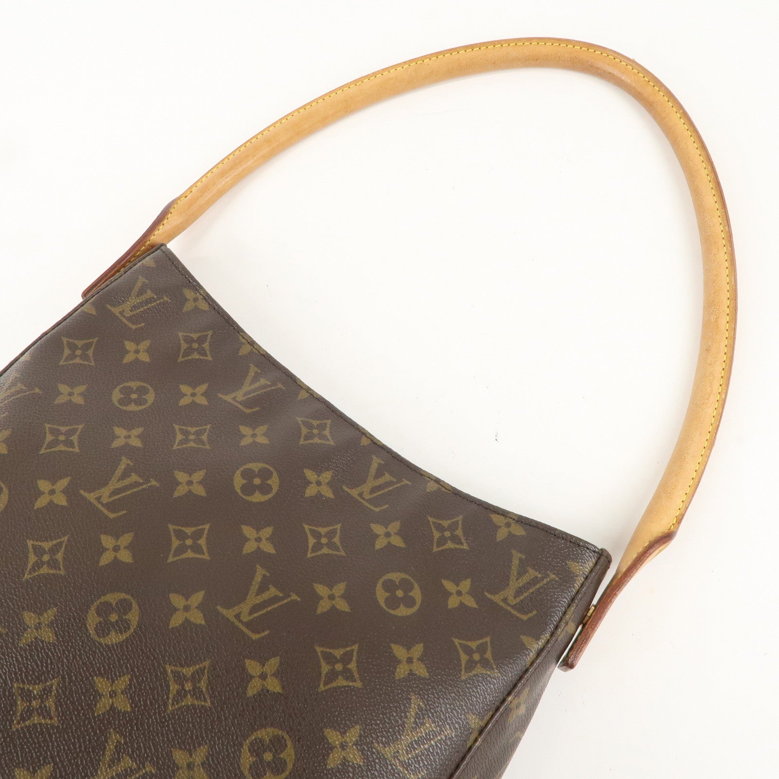 Louis Vuitton Monogram Looping GM Shoulder Bag Brown M51145