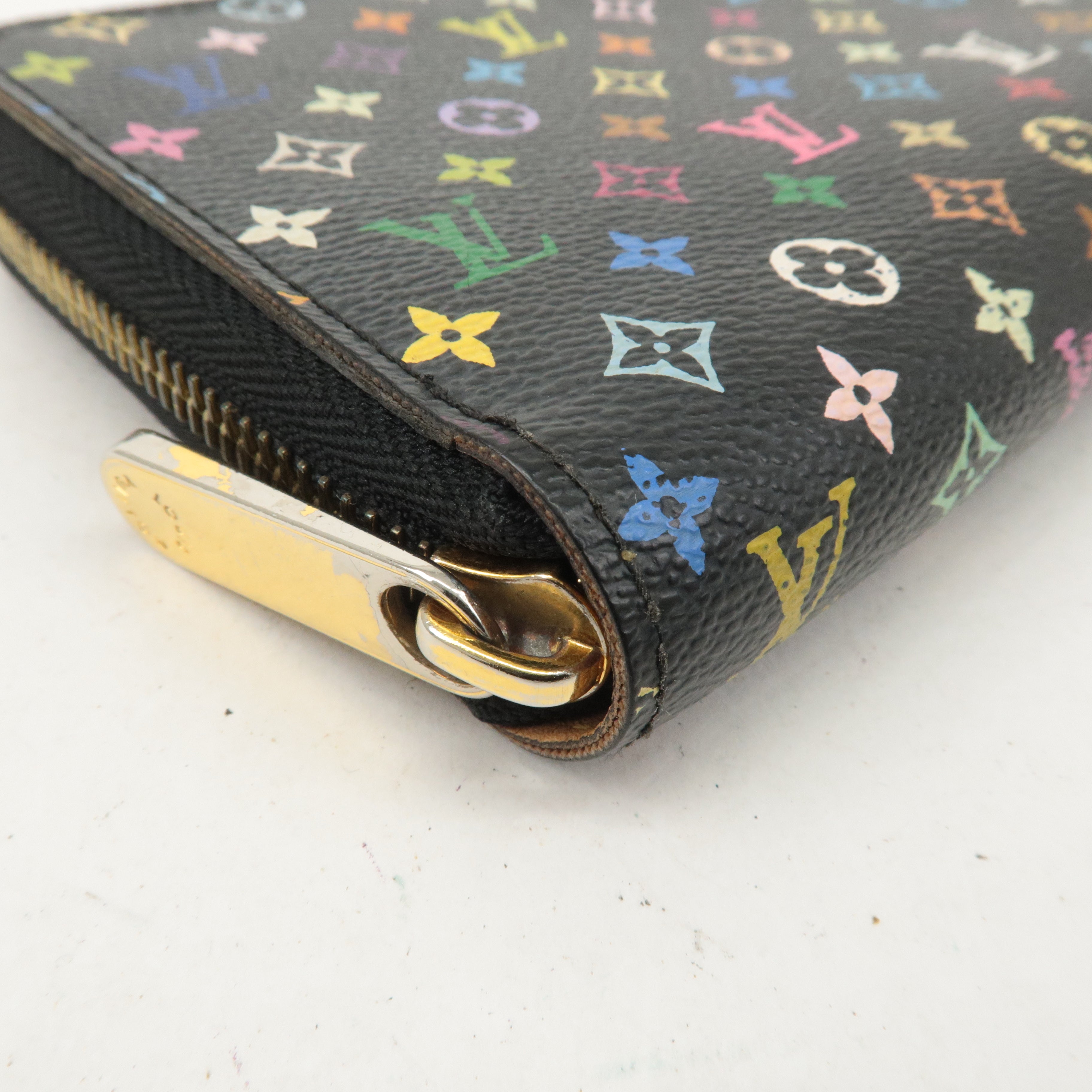 Louis Vuitton Monogram Multi Color Zippy Wallet Long Wallet M60050 F/S