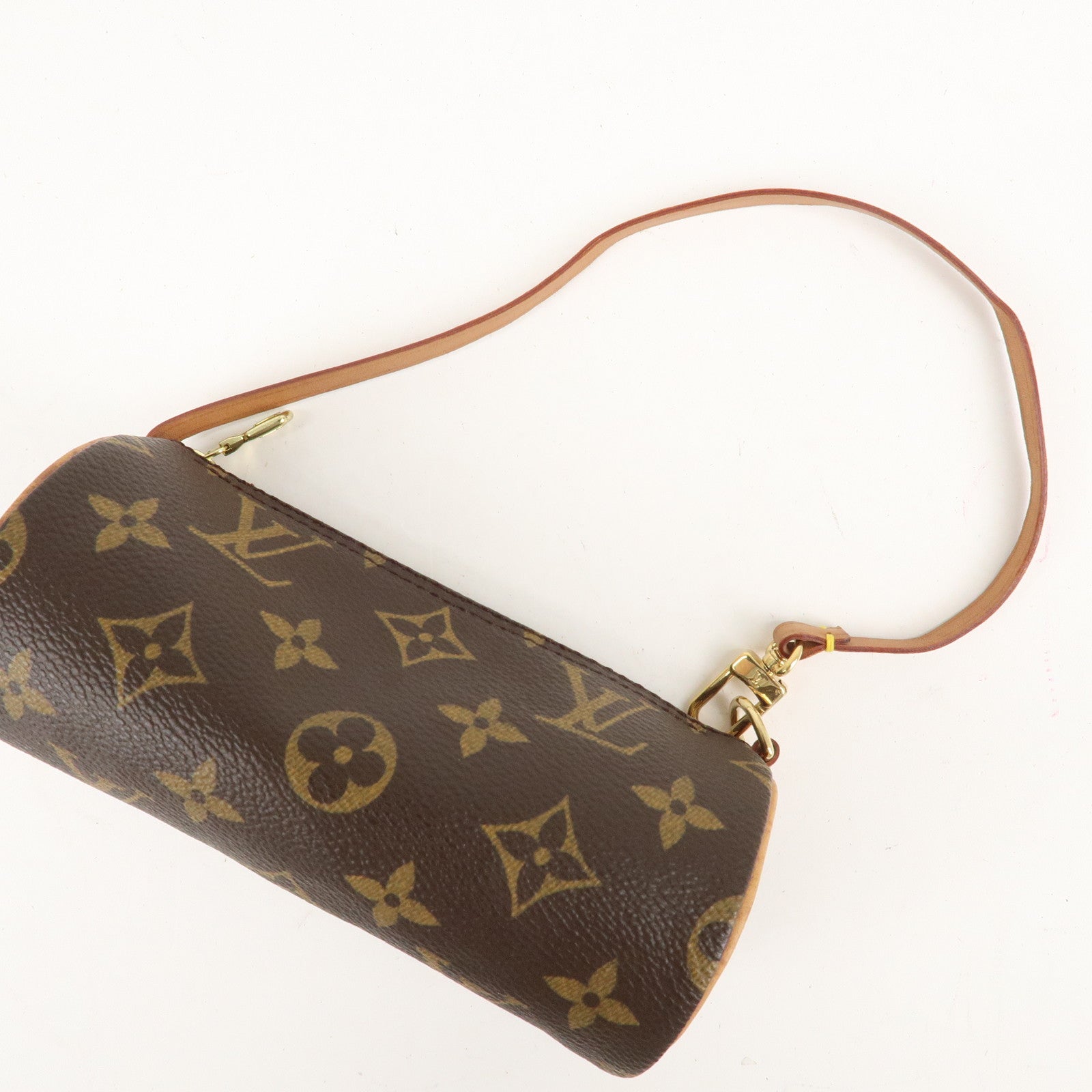 Louis Vuitton Monogram Mini Pouch for Papillon Bag Brown Used