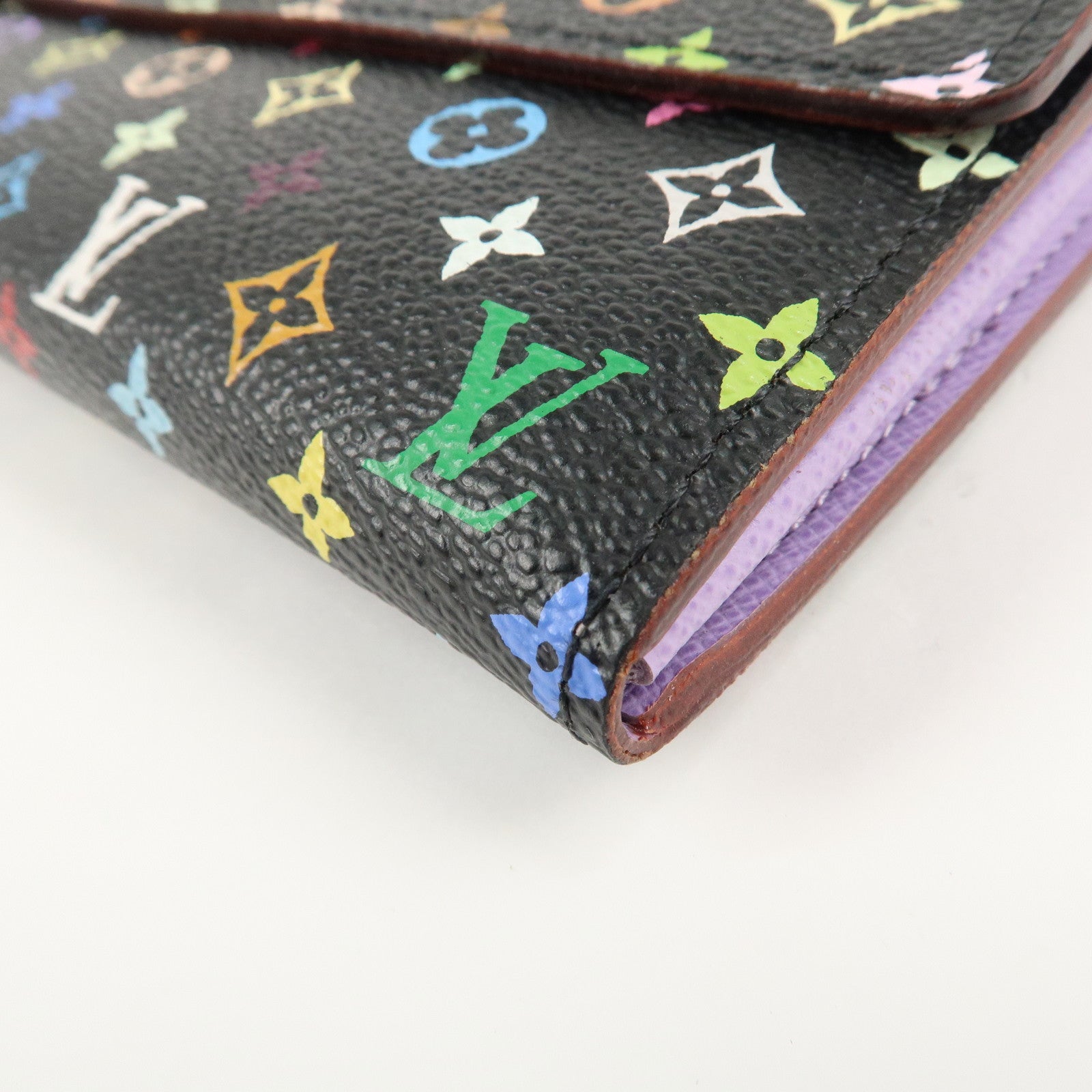 Louis Vuitton Monogram Multicolor Portefeuille Sarah M60273 Used