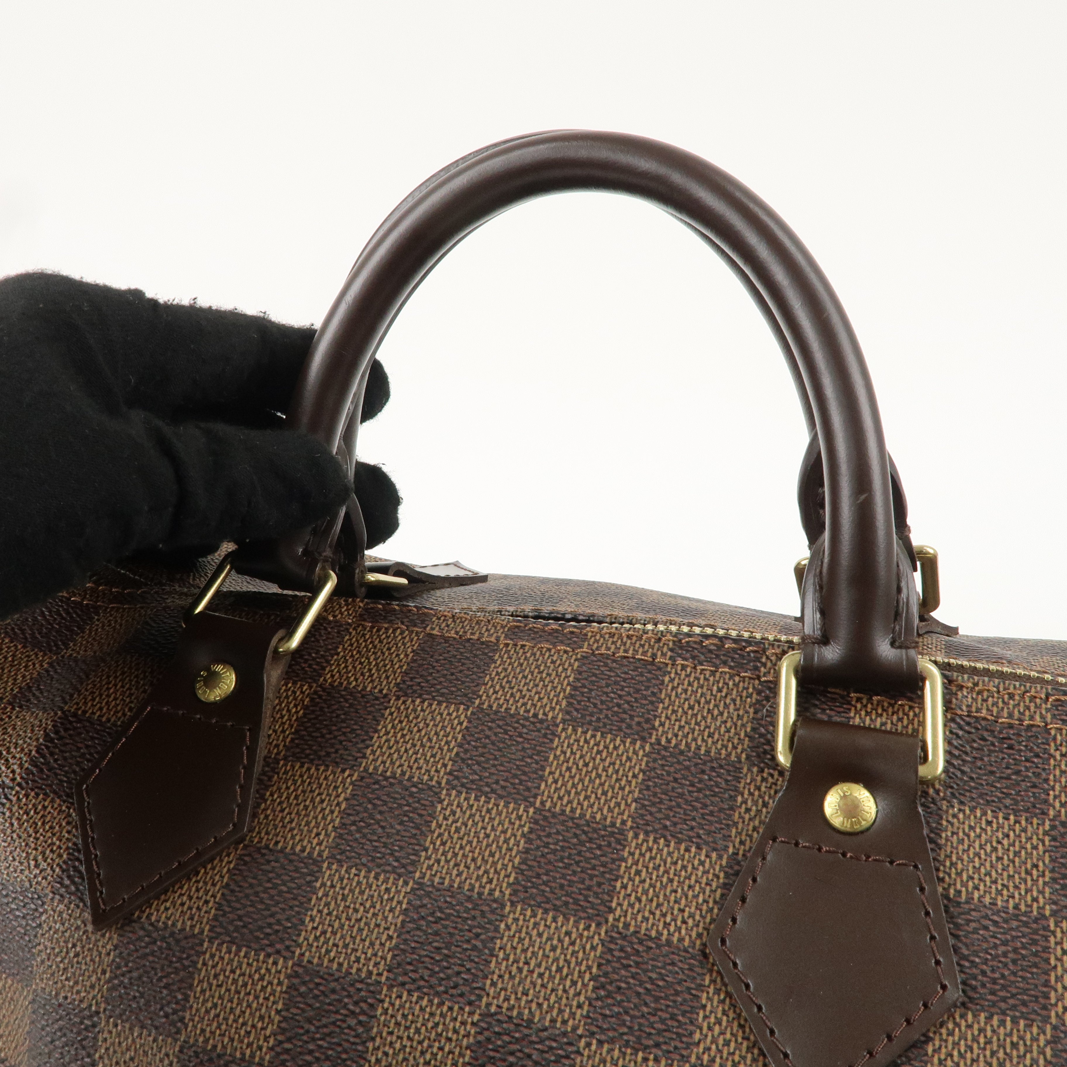 Louis Vuitton Damier Speedy 35 Hand Bag Boston Bag N41523