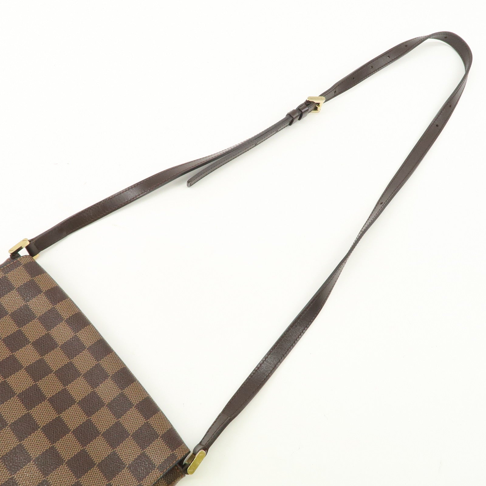 Louis Vuitton Damier Musette Tango Long Shoulder Bag N51301 Used