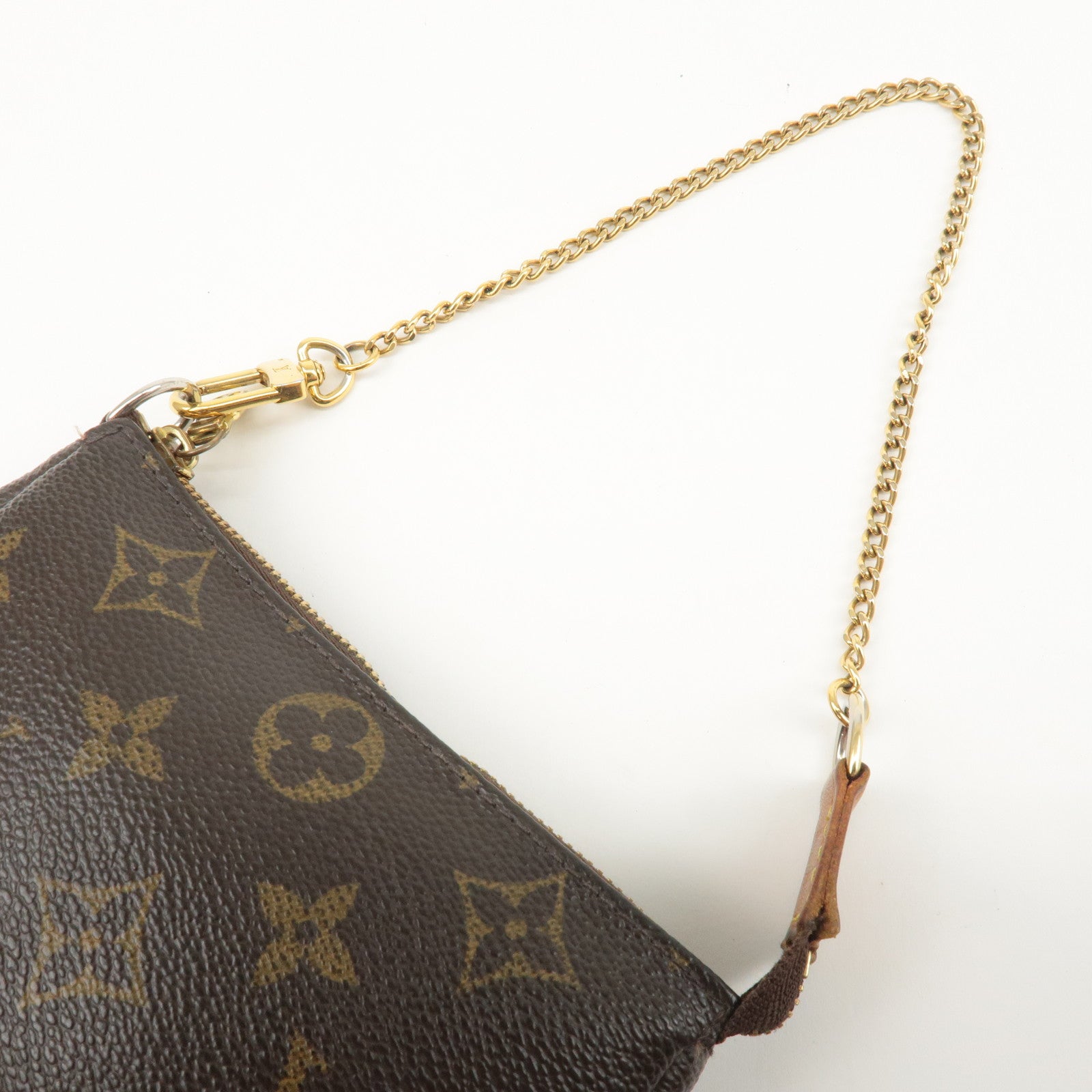 Louis Vuitton Monogram Mini Pochette Accessoires Pouch M58009