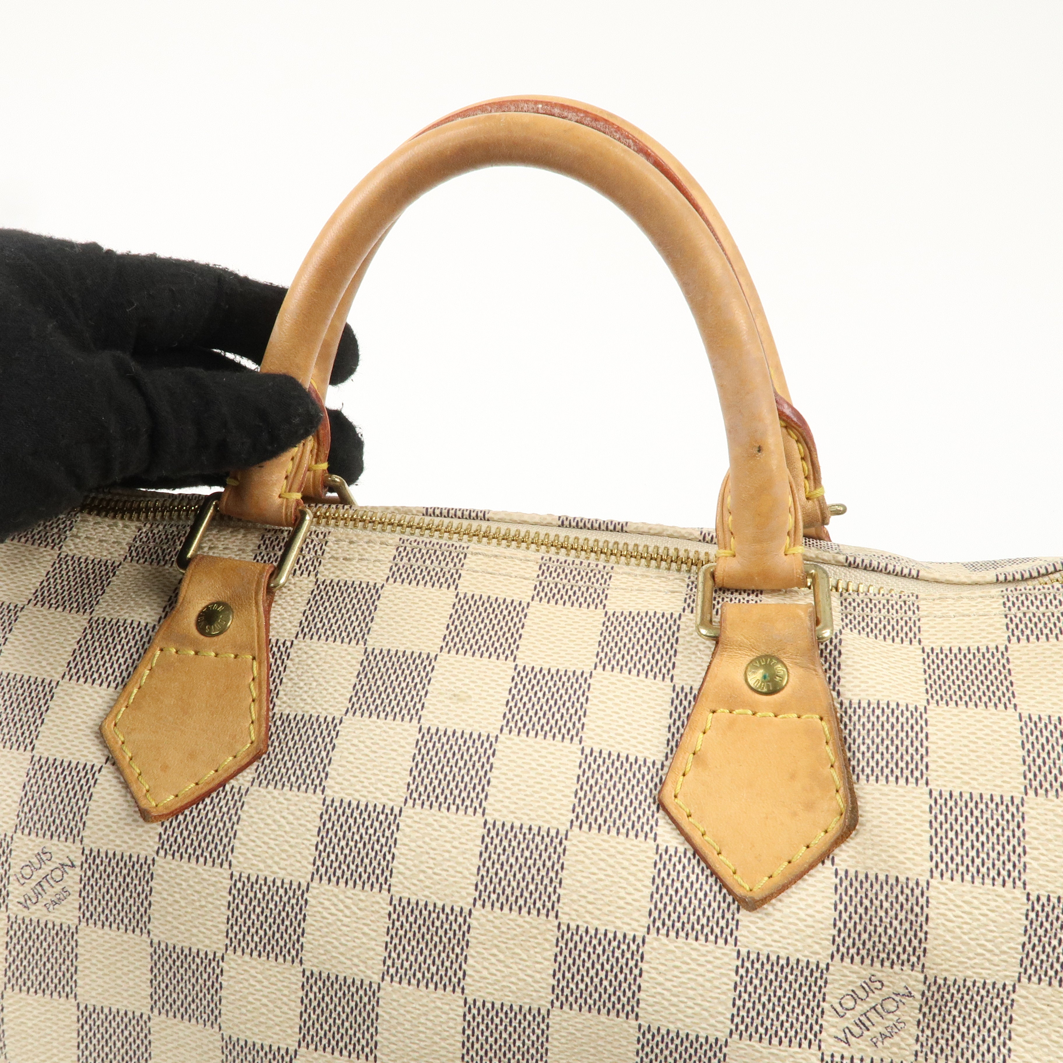 Louis Vuitton Damier Azur Speedy 30 Hand Bag N41533