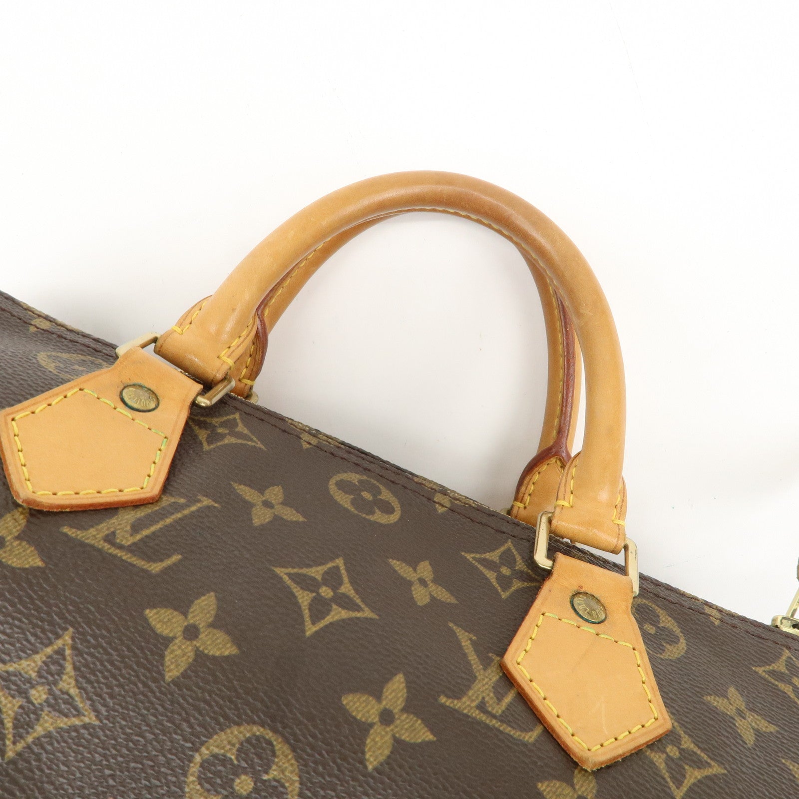 Louis Vuitton Monogram Speedy 30 Hand Bag Boston Bag M41526 Used