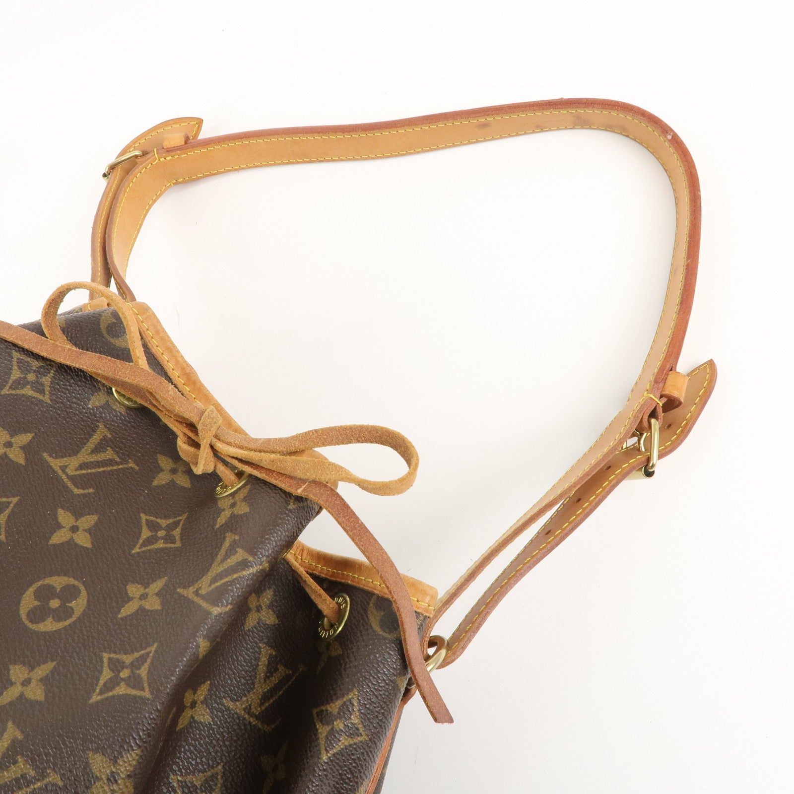 Louis Vuitton Monogram Noe Shoulder Bag Brown M42224