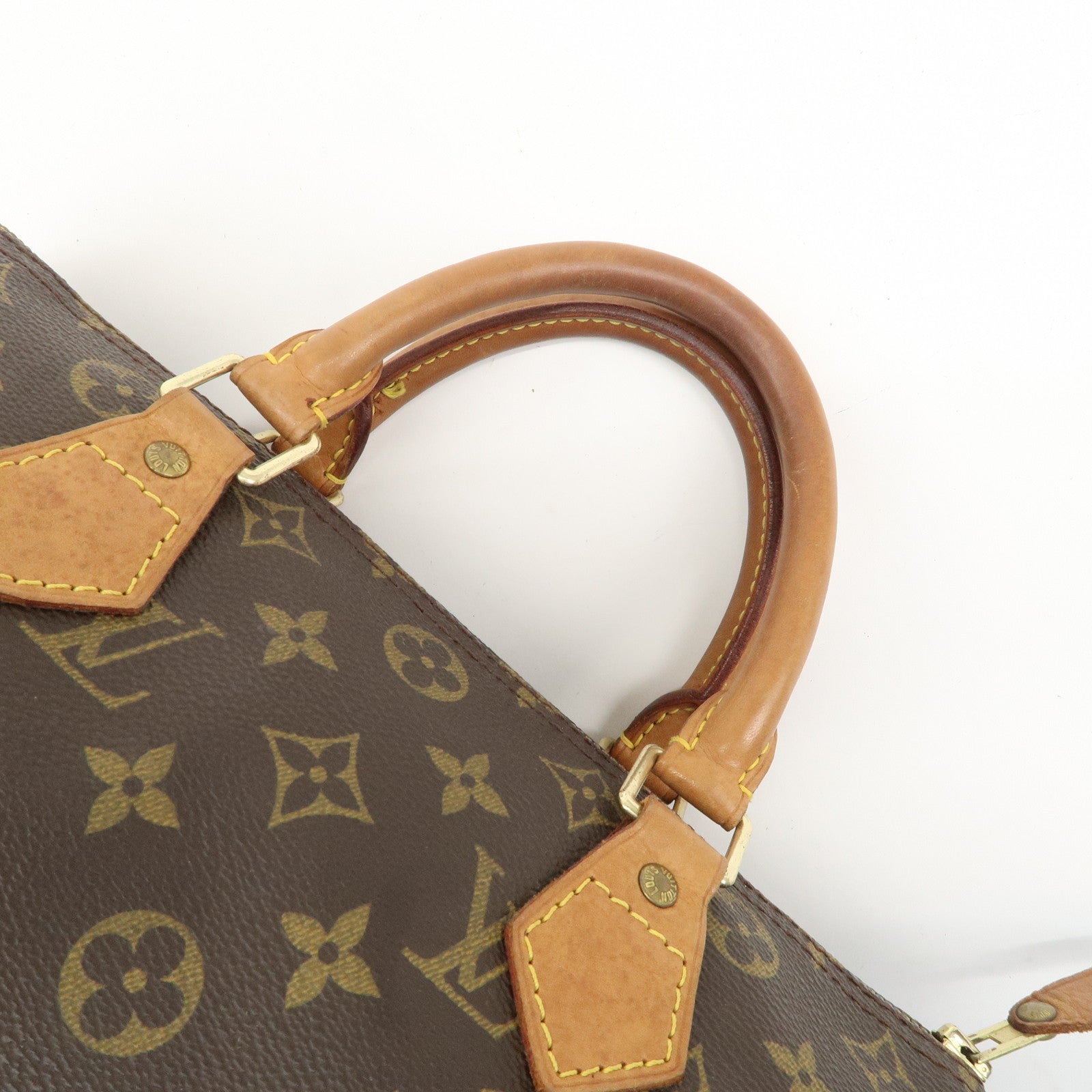 Louis Vuitton Monogram Speedy 30 Hand Bag Boston Bag M41526 Used