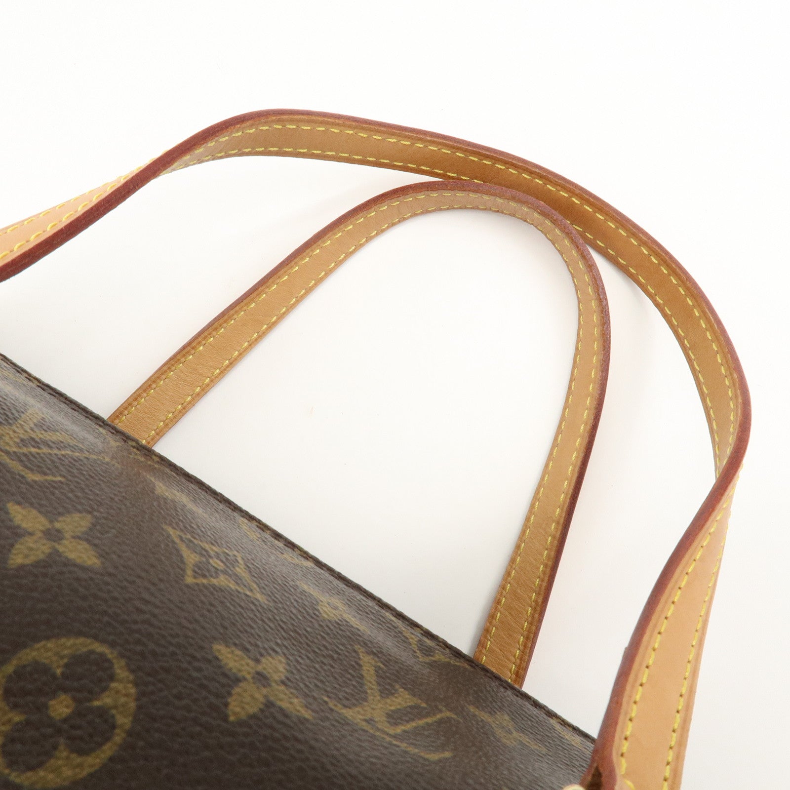 Louis Vuitton Monogram Papillon 26 Hand Bag Brown New Style M51386 Used