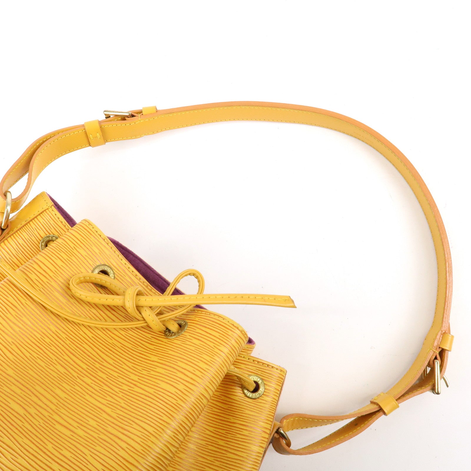 Louis Vuitton Epi Leather Noe Shoulder Bag Tassili Yellow M44009 Used