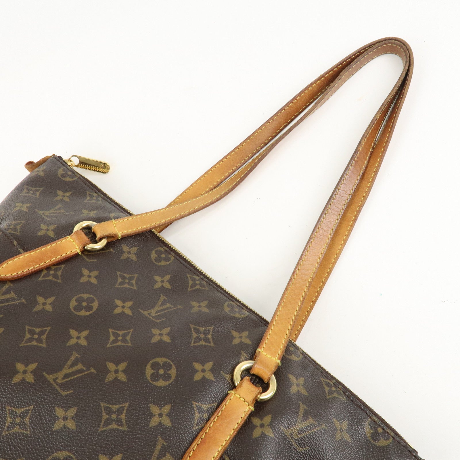 Louis Vuitton Monogram Totally MM Tote Bag Hand Bag M56689 Used