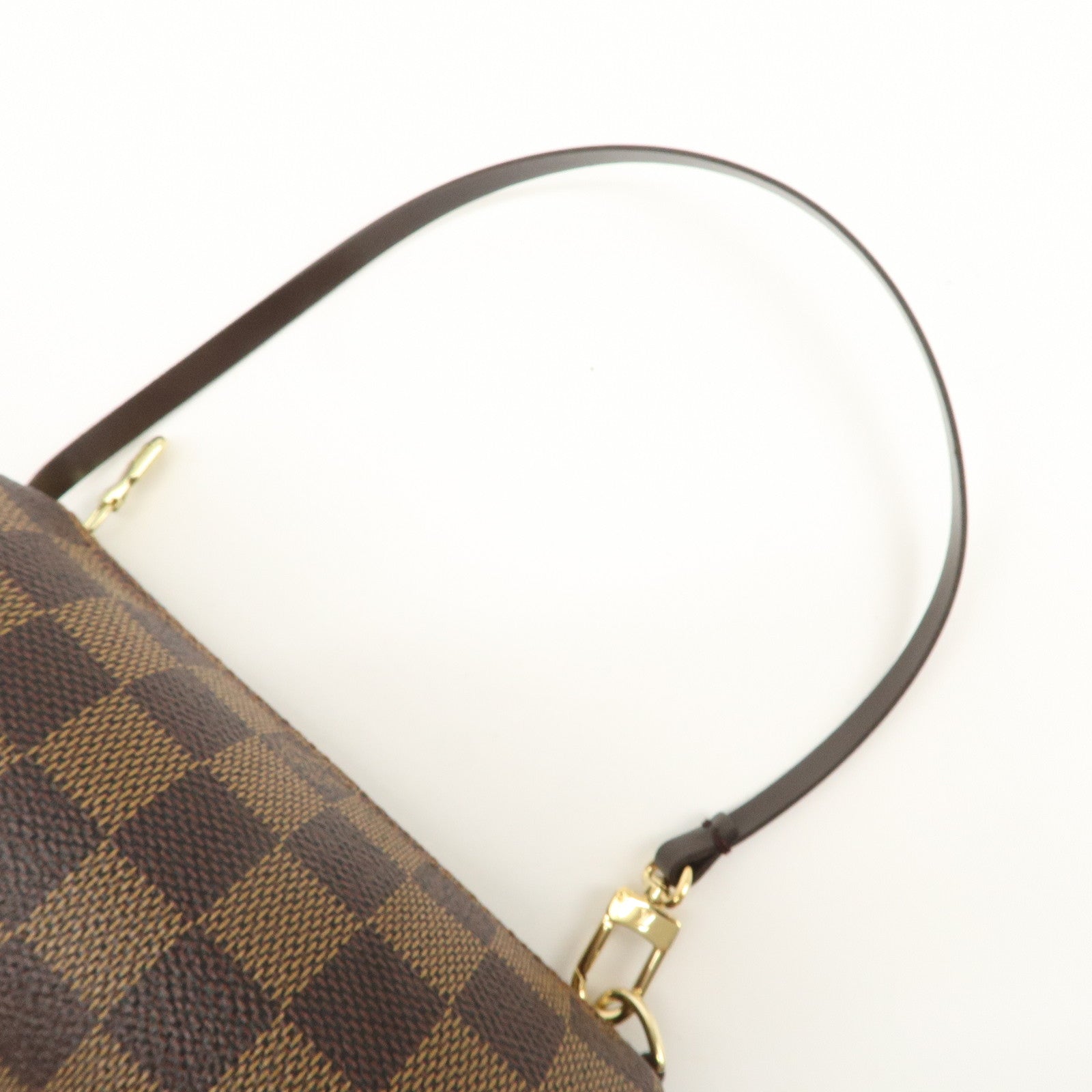 Louis Vuitton Damier Ebene Pouch for Papillon Bag Brown