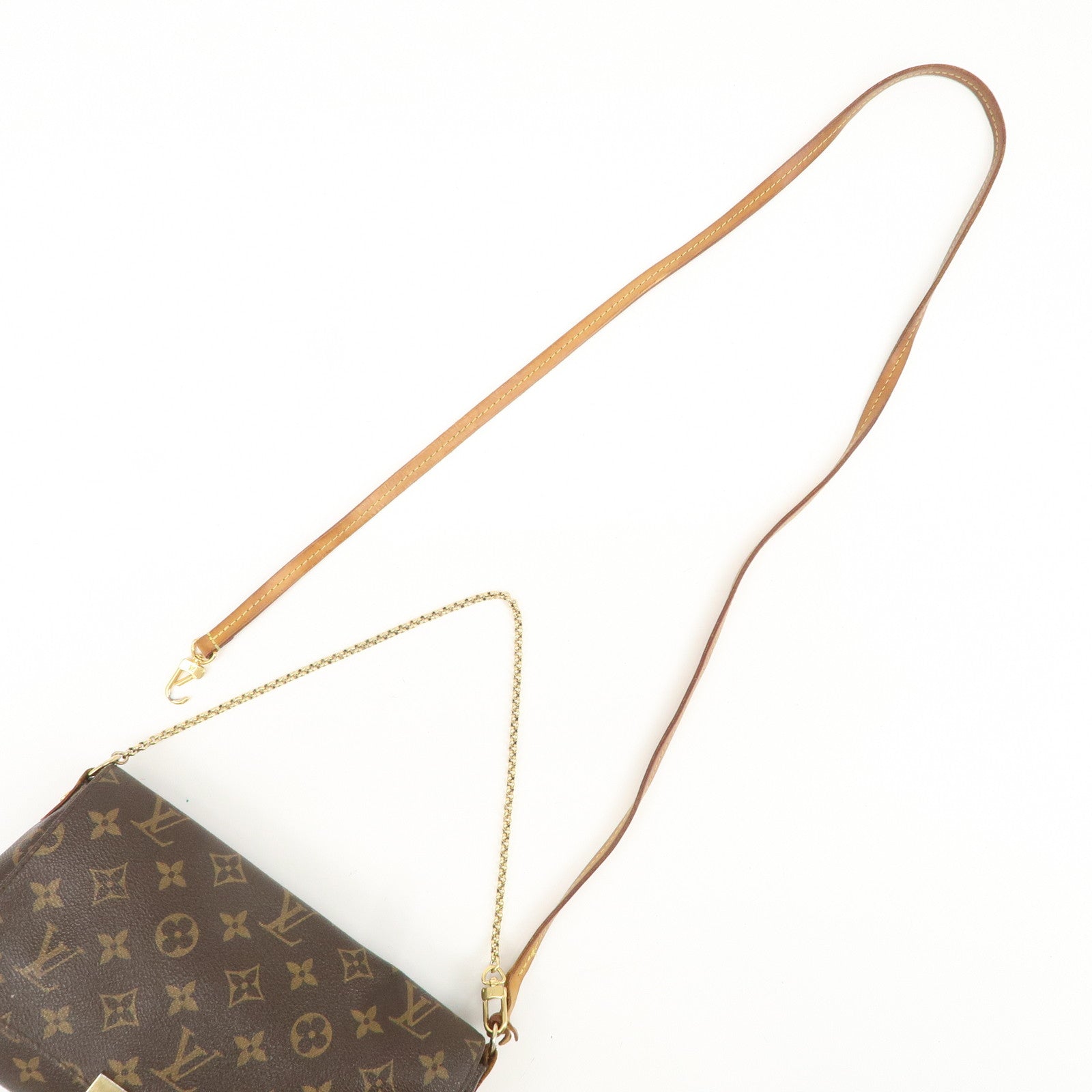 Louis Vuitton Monogram Favorite MM 2Way Shoulder Bag M40718 Used