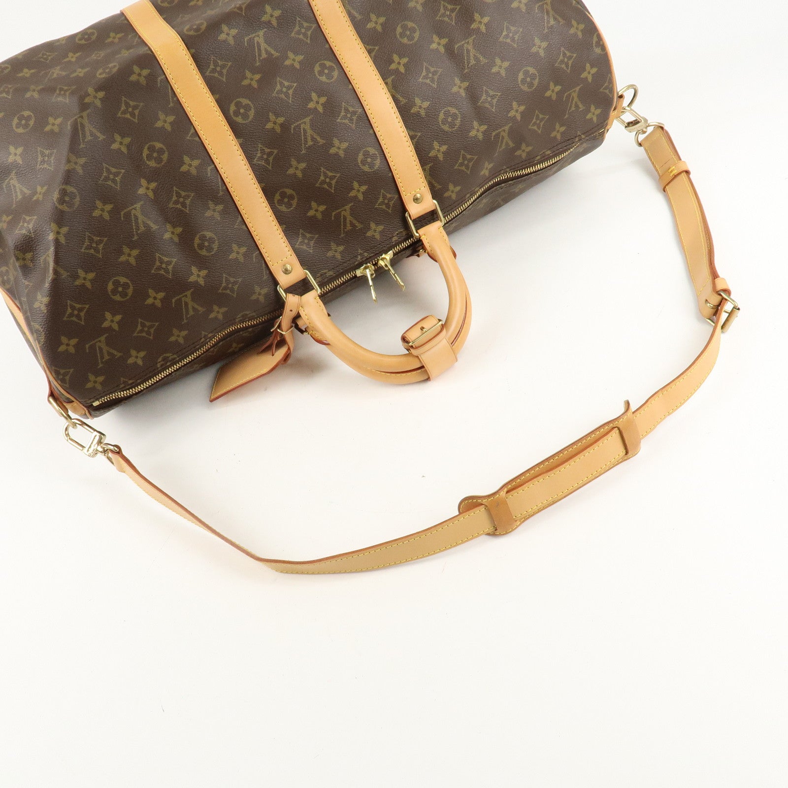 Louis Vuitton Monogram Keep All Bandouliere 55 Bag M41414 Used