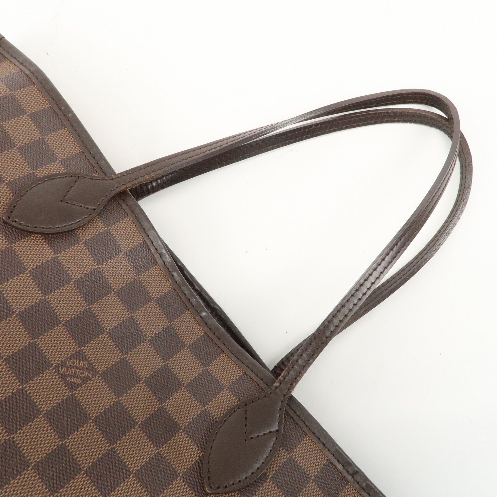 Louis Vuitton Damier Neverfull MM Tote Bag N51105 Used