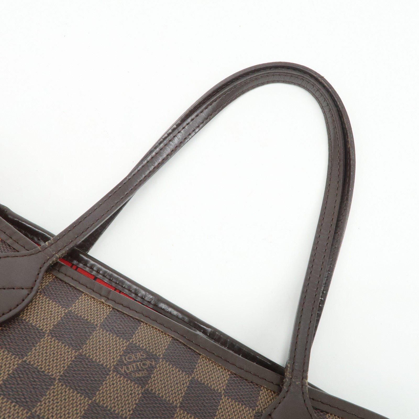 Louis Vuitton Damier Neverfull PM Tote Bag Hand Bag N51109 Used