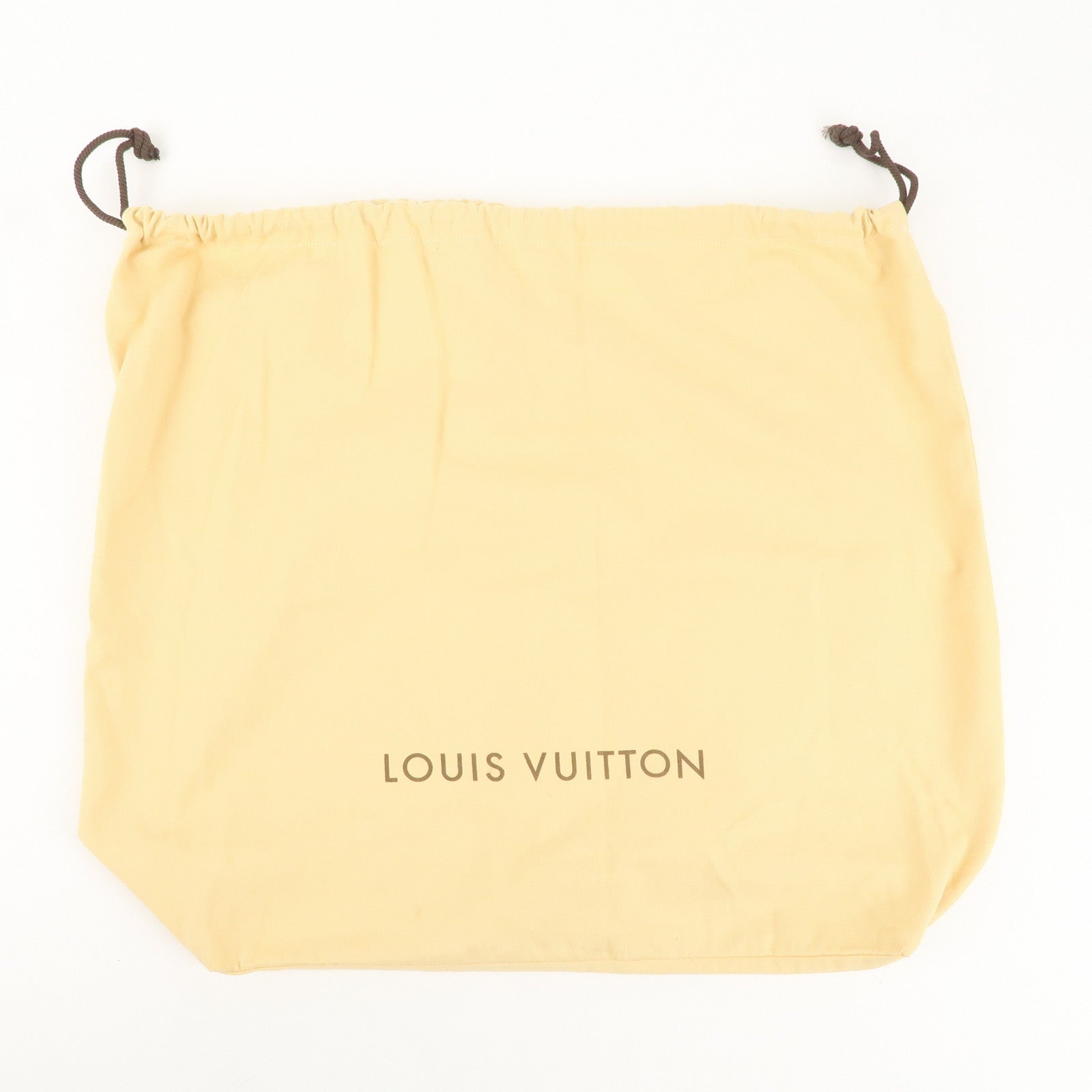 Louis Vuitton Set of 8 Dust Bag Storage Bag Drawstring Beige