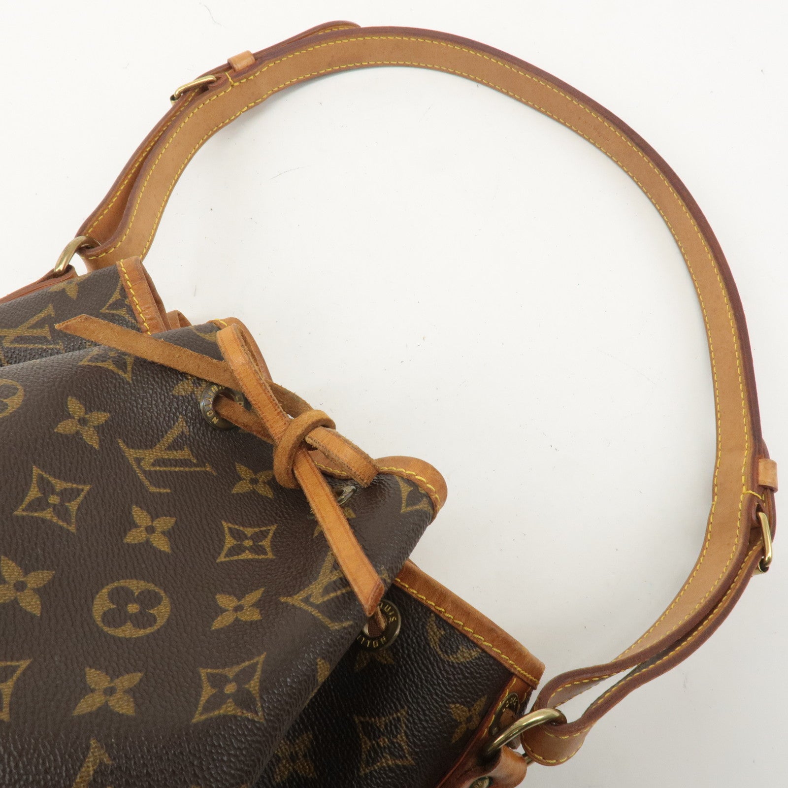 Louis Vuitton Monogram Noe Shoulder Bag Hand Bag Brown M42224