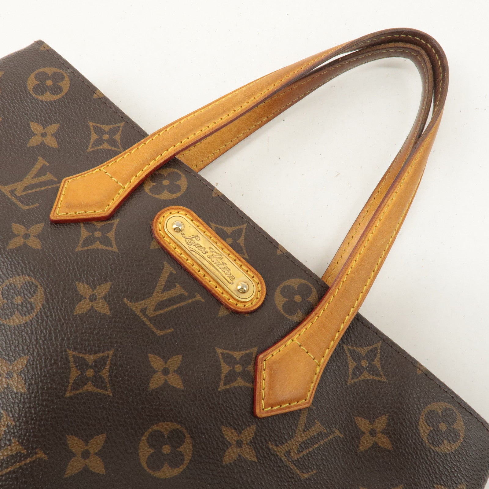 Louis Vuitton Monogram Wilshire PM Hand Bag Tote Bag M45643