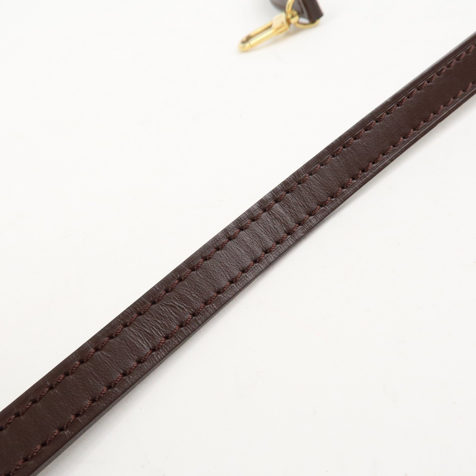 Louis Vuitton Leather Shoulder Strap For Epi Bag Brown Used