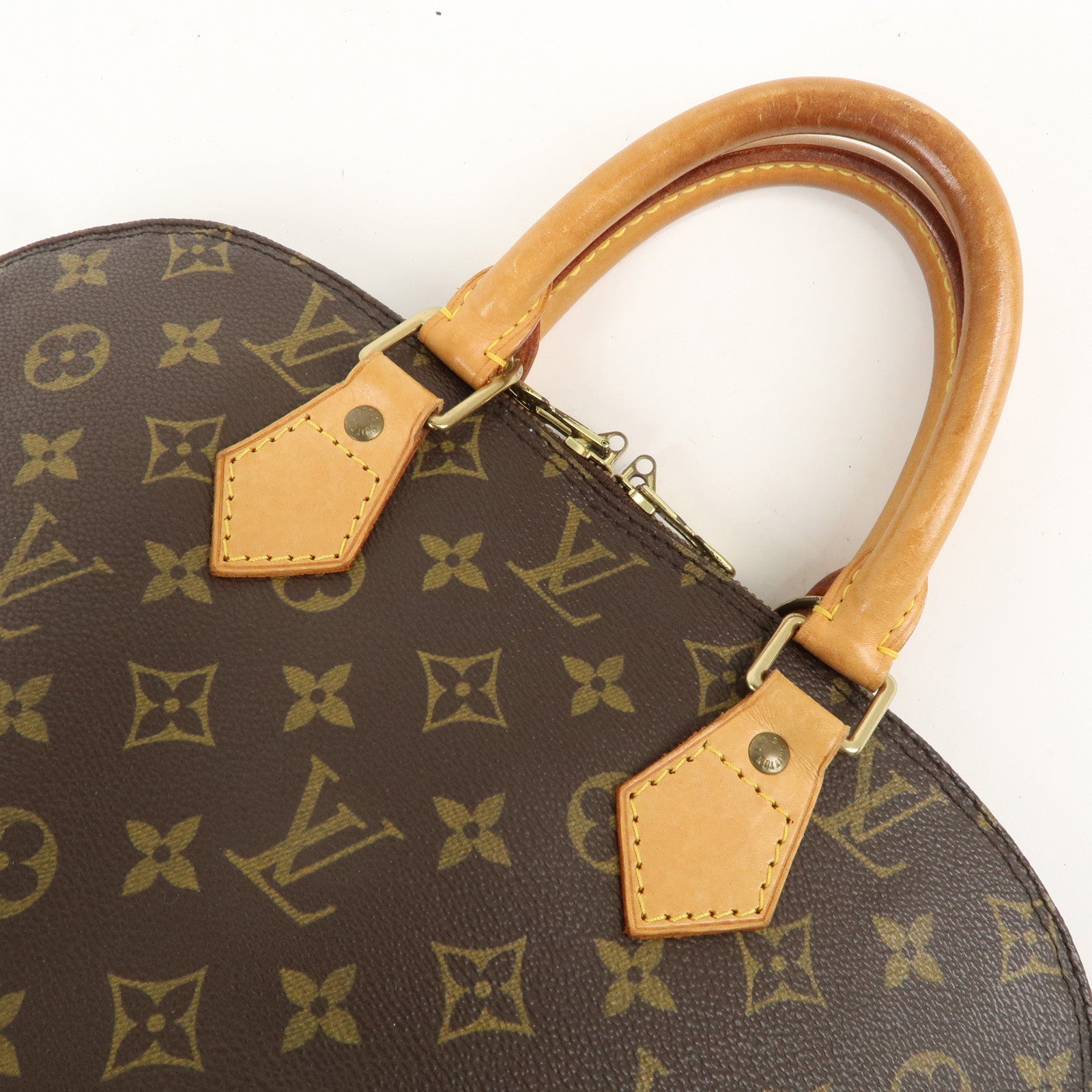 Louis Vuitton Monogram Alma Hand Bag Brown M51130