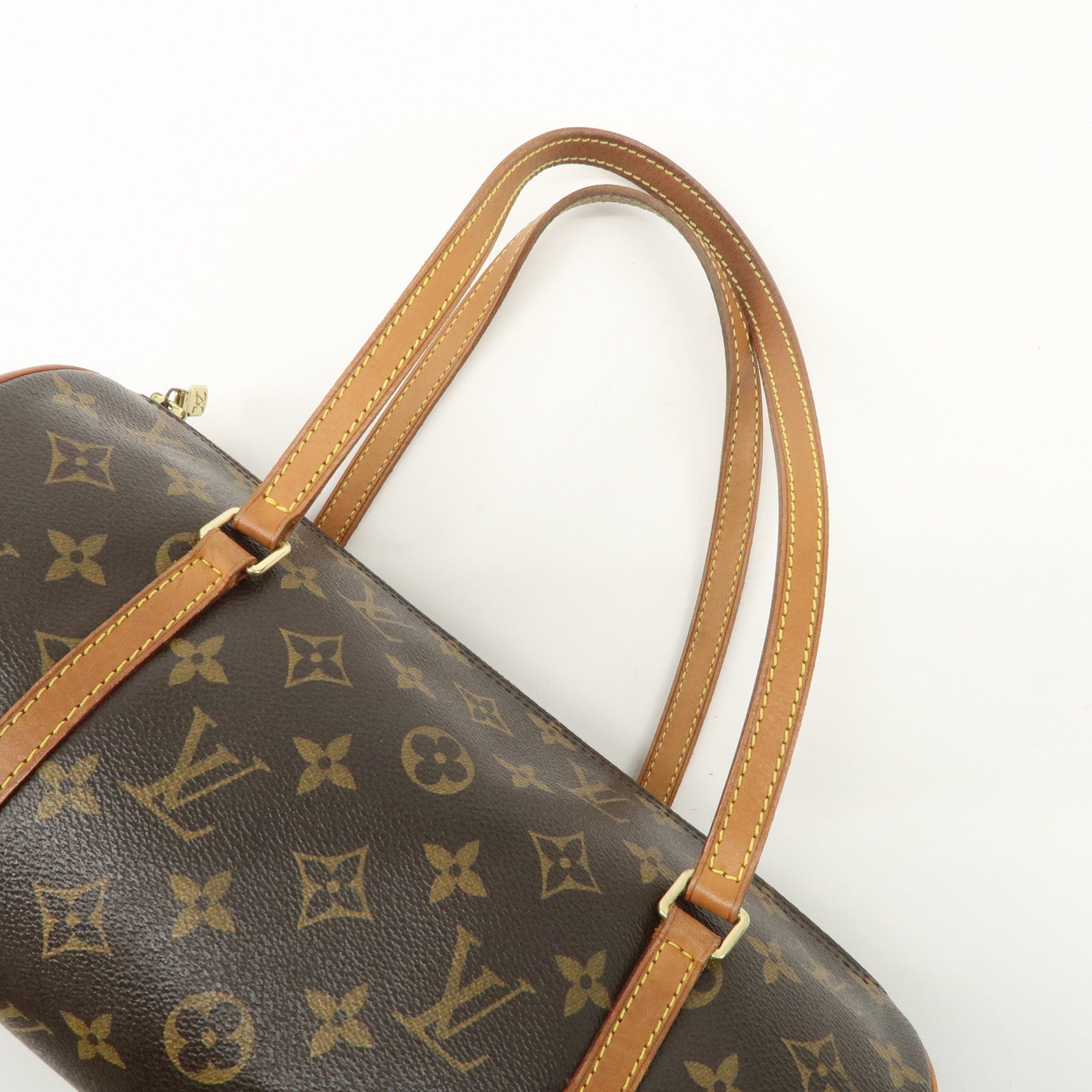 Louis Vuitton Monogram Papillon 30 Hand Bag New Style Brown M51385