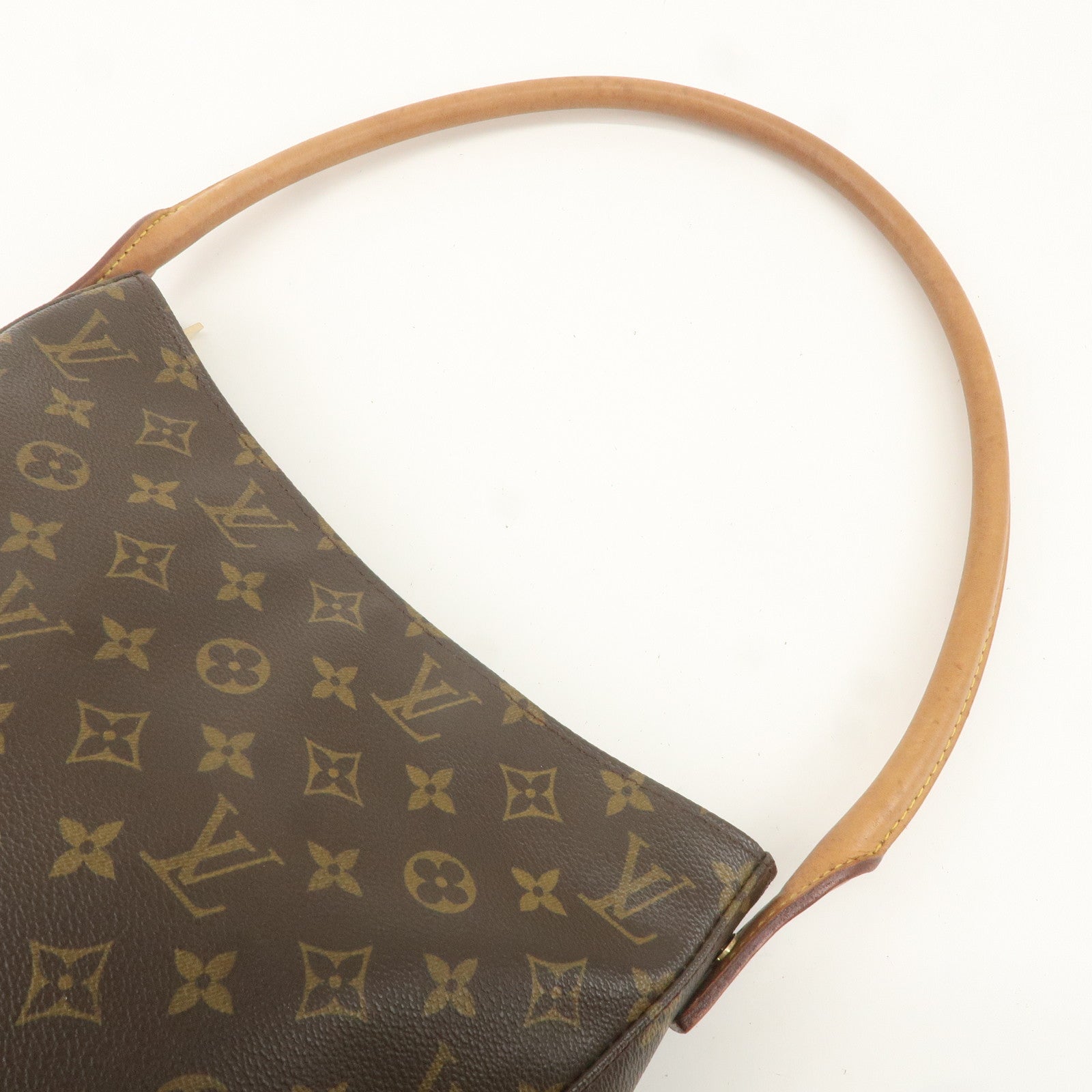 Louis Vuitton Monogram Looping GM Shoulder Bag Brown M51145