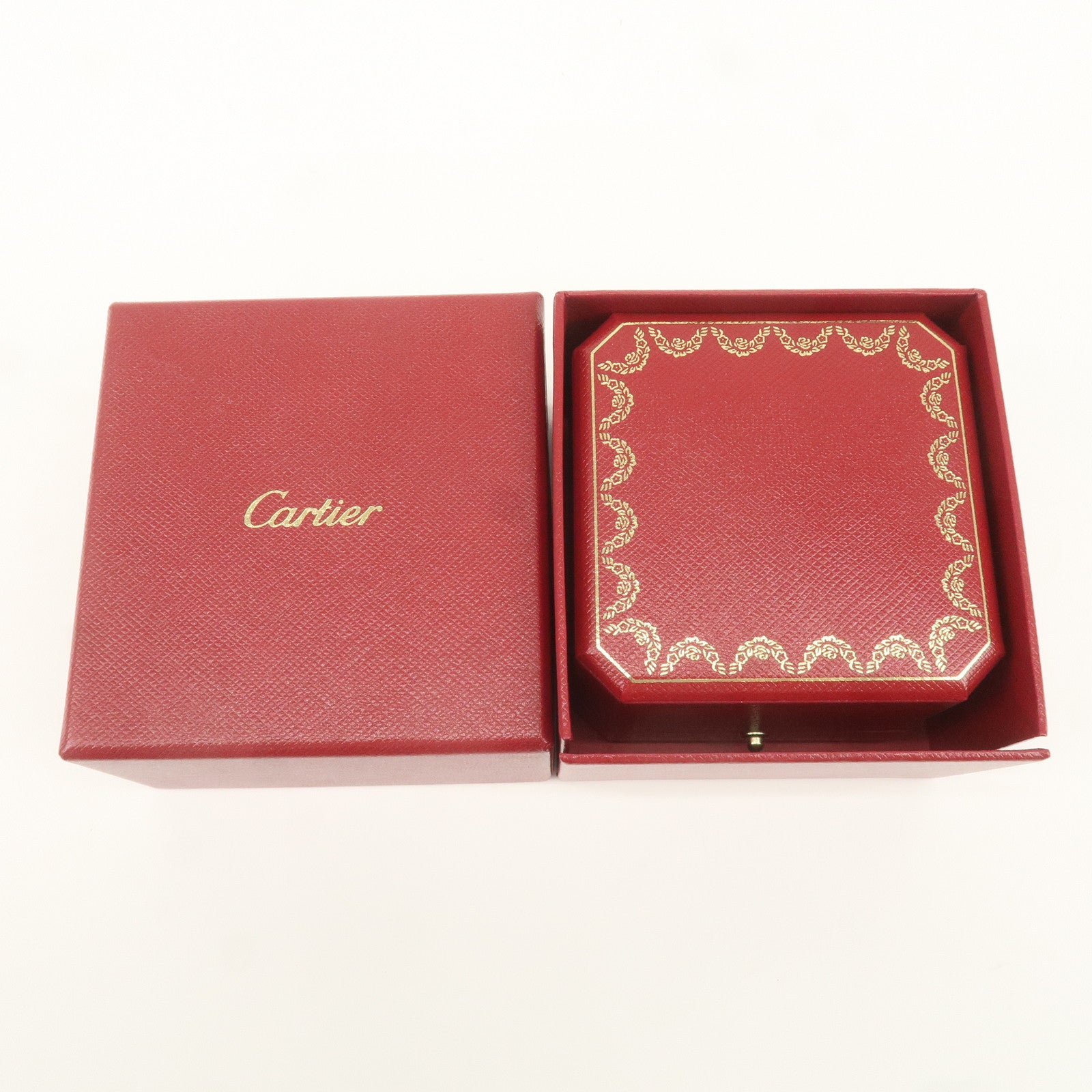 Cartier Set of 2 Ring Box Display Box Jewelry Box For Ring