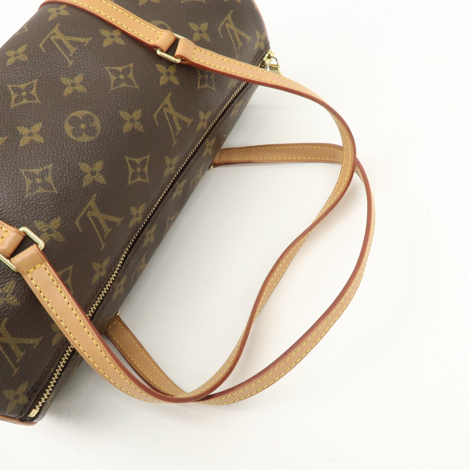 Louis Vuitton Monogram Papillon 30 Hand Bag New Style M51385 Used