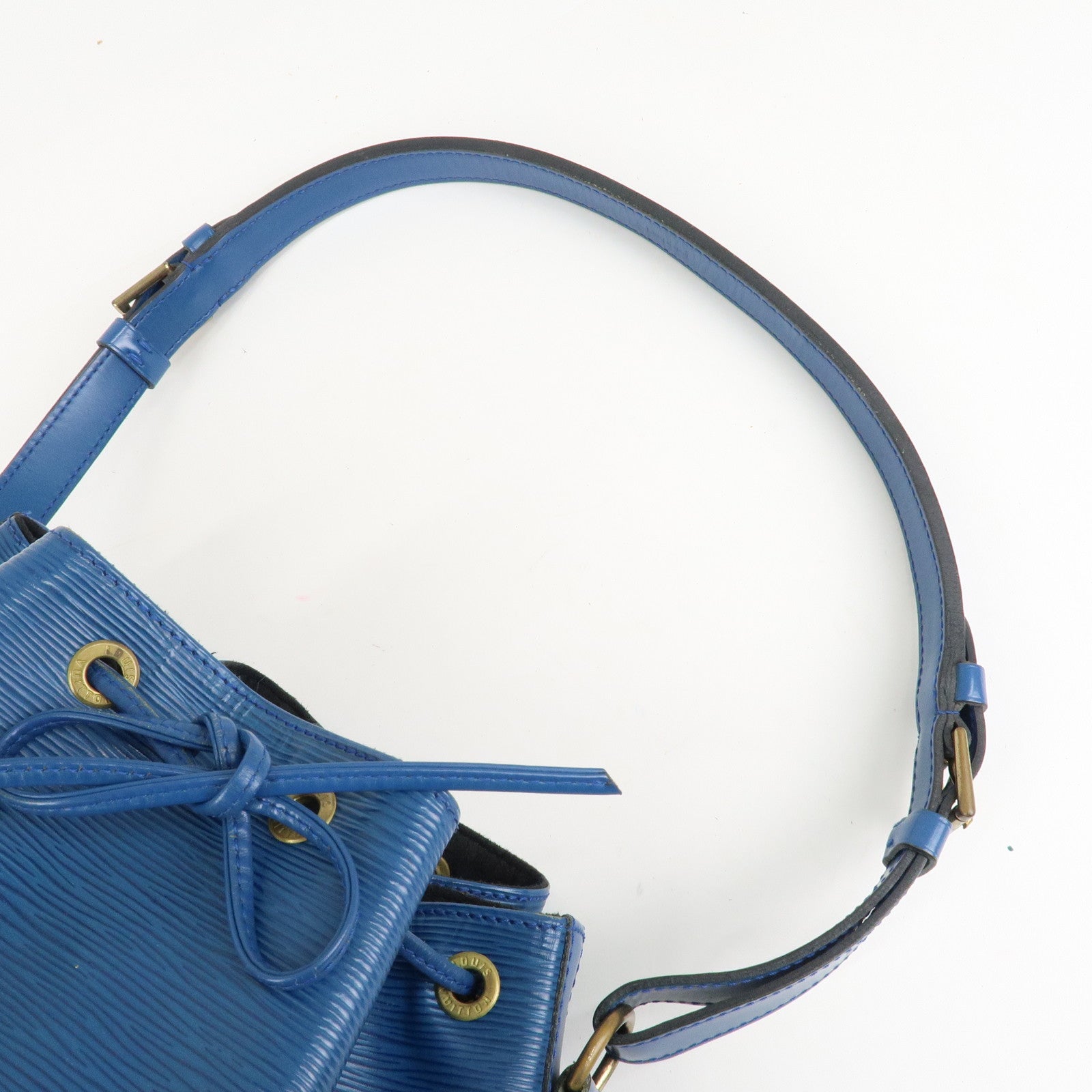 Louis Vuitton Epi Petit Noe Shoulder Bag Toledo Blue M44105