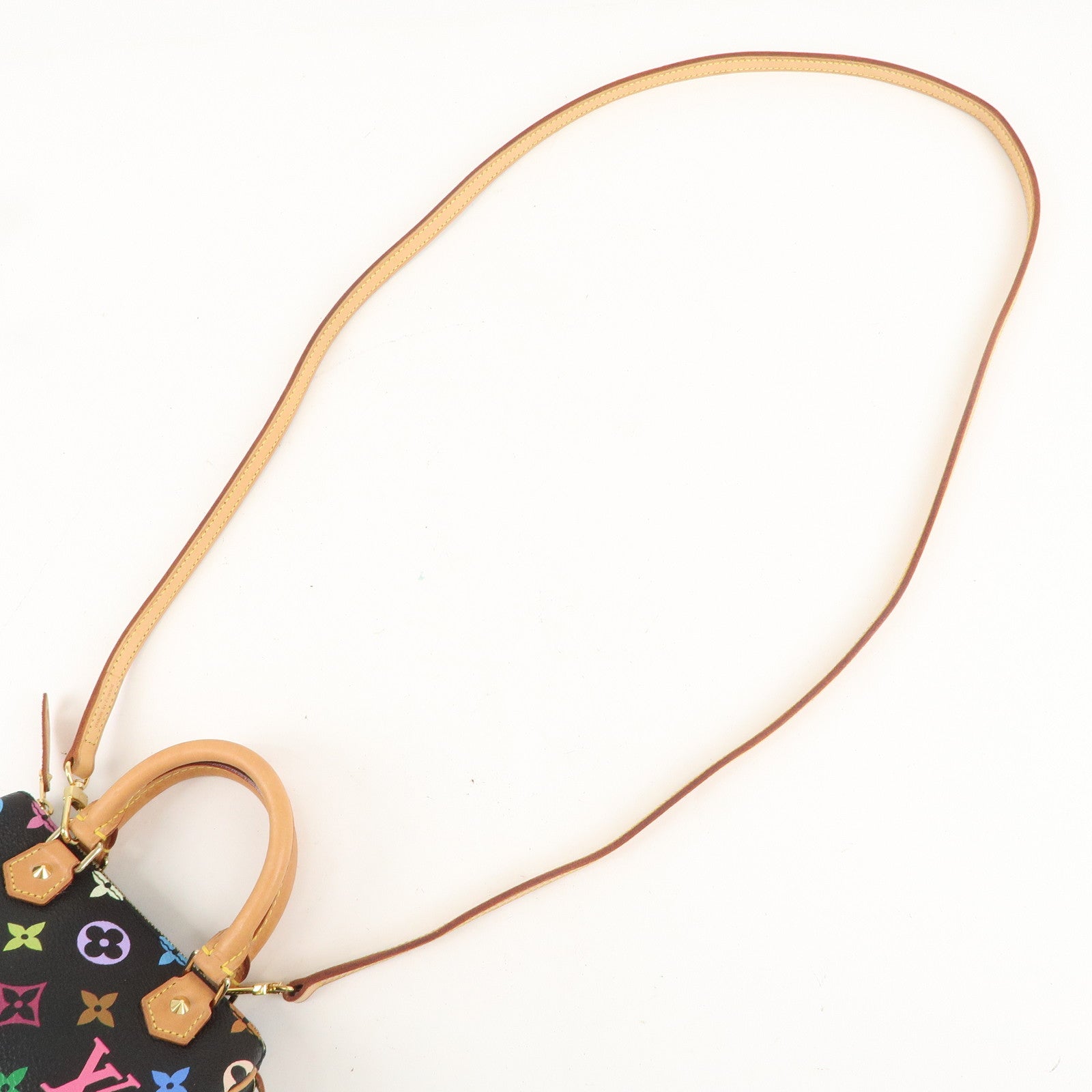 Louis Vuitton Monogram Multicolor Mini Speedy 
Strap M92644