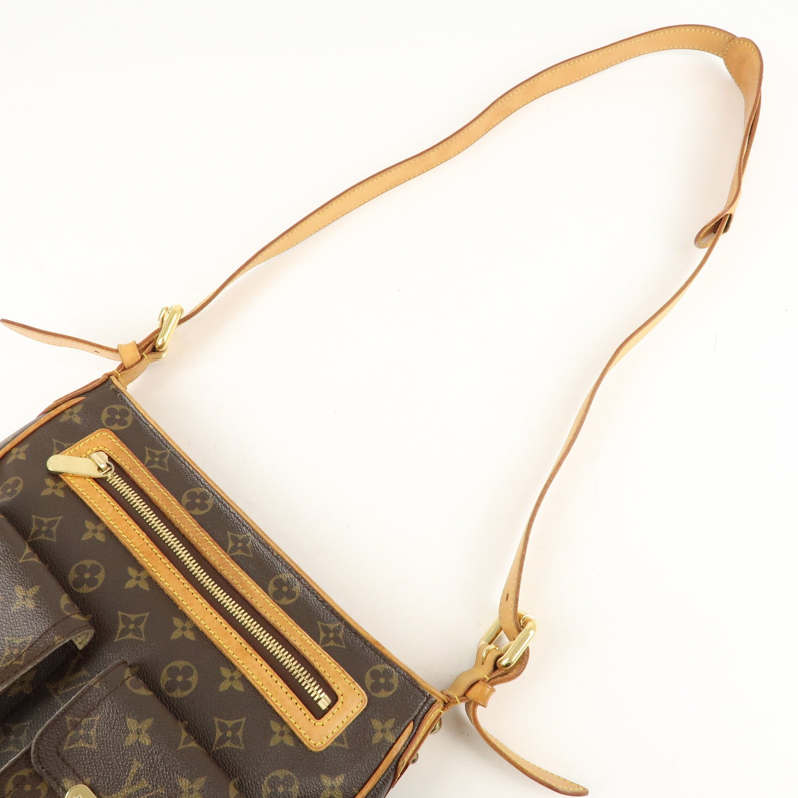 Louis Vuitton Monogram Hudson GM Shoulder Bag M40045 Used