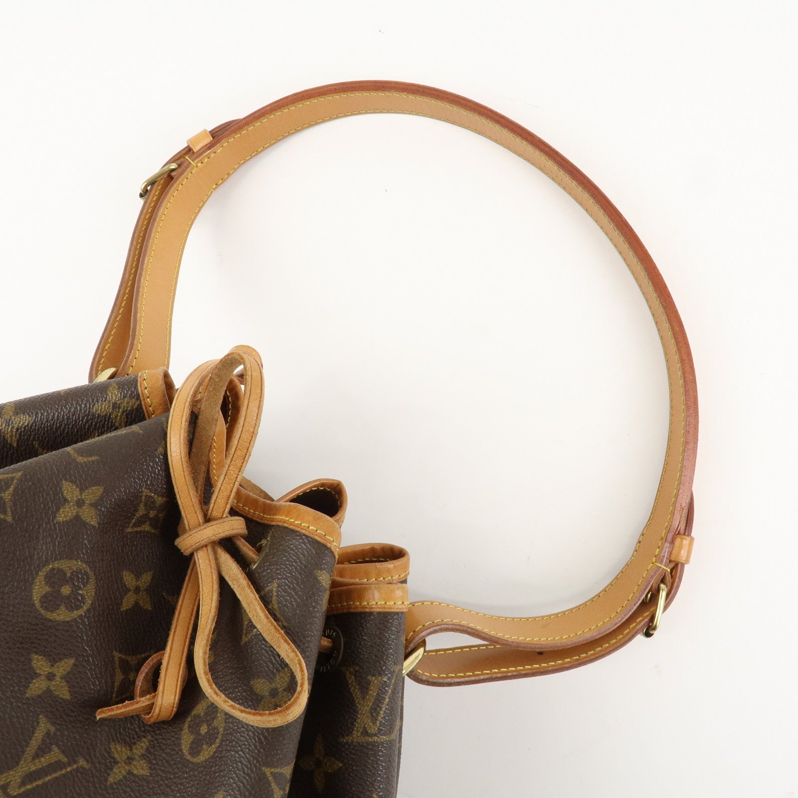 Louis Vuitton Monogram Petit Noe Shoulder Bag Brown M42226 Used