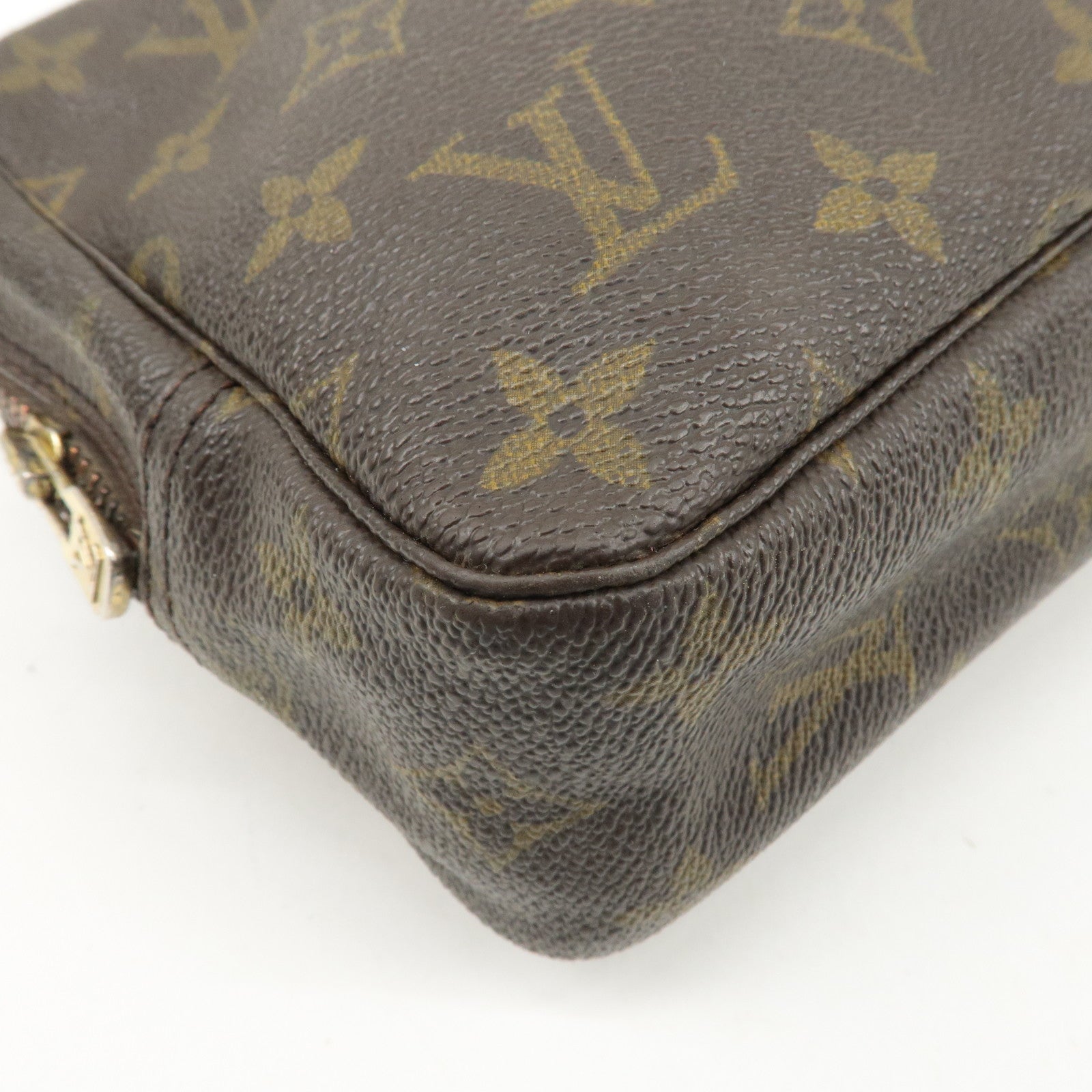 Louis Vuitton Monogram Trousse Toilette 23 Pouch Brown M47524