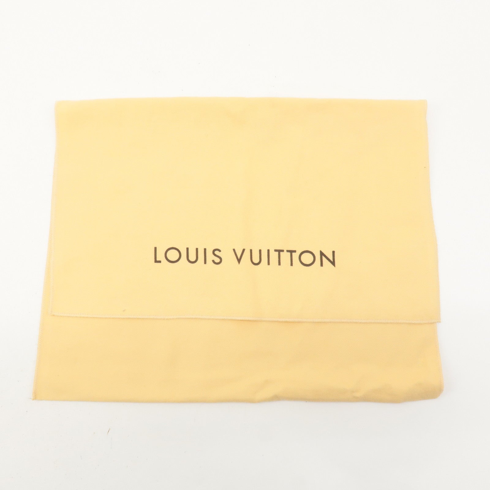 Louis Vuitton Set of 10 Dust Bag Storage Bag Flap Beige