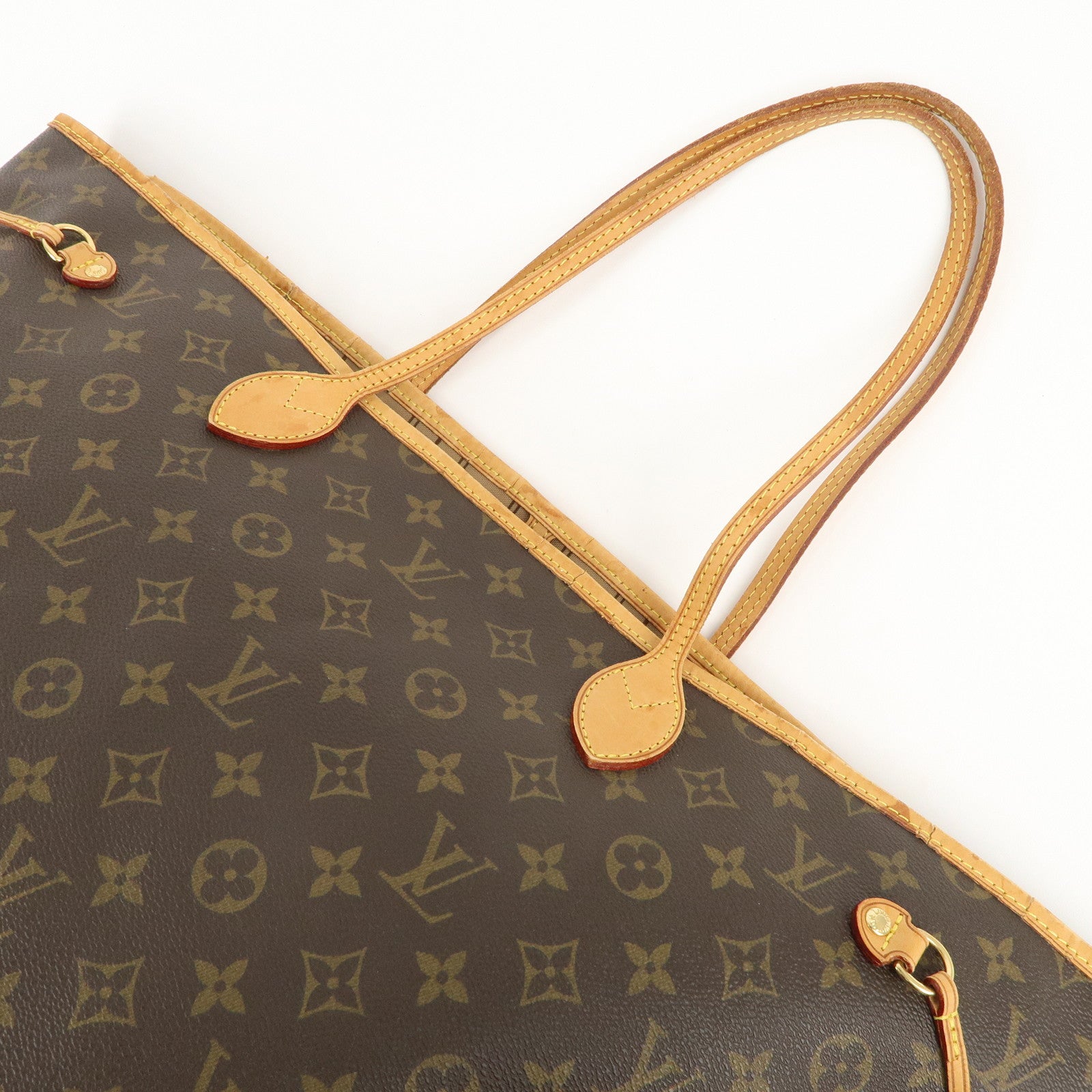 Louis Vuitton Monogram Neverfull GM Tote Bag Brown M40157