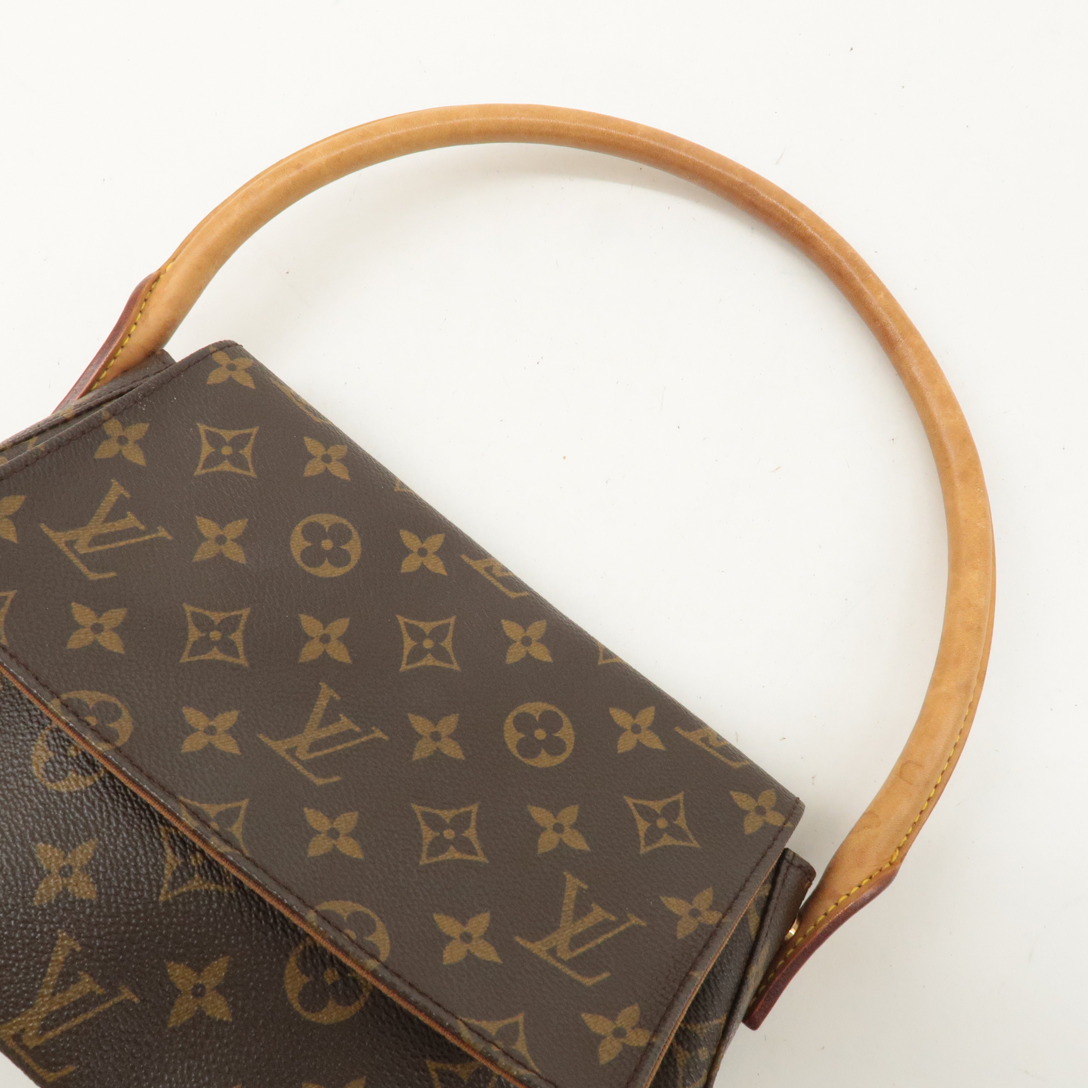 Louis Vuitton Monogram Mini Looping Shoulder Bag Hand Bag M51147