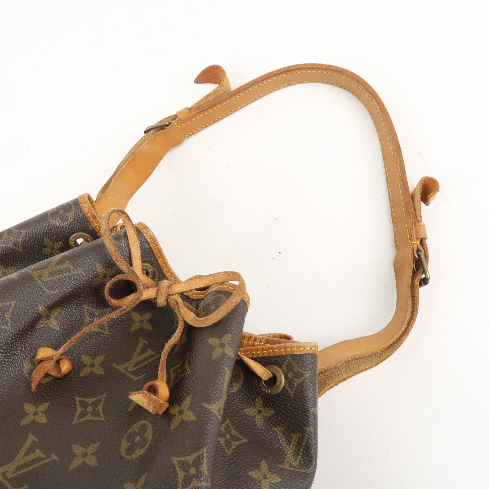 Louis Vuitton Monogram Noe Shoulder Bag Hand Bag Brown M42224