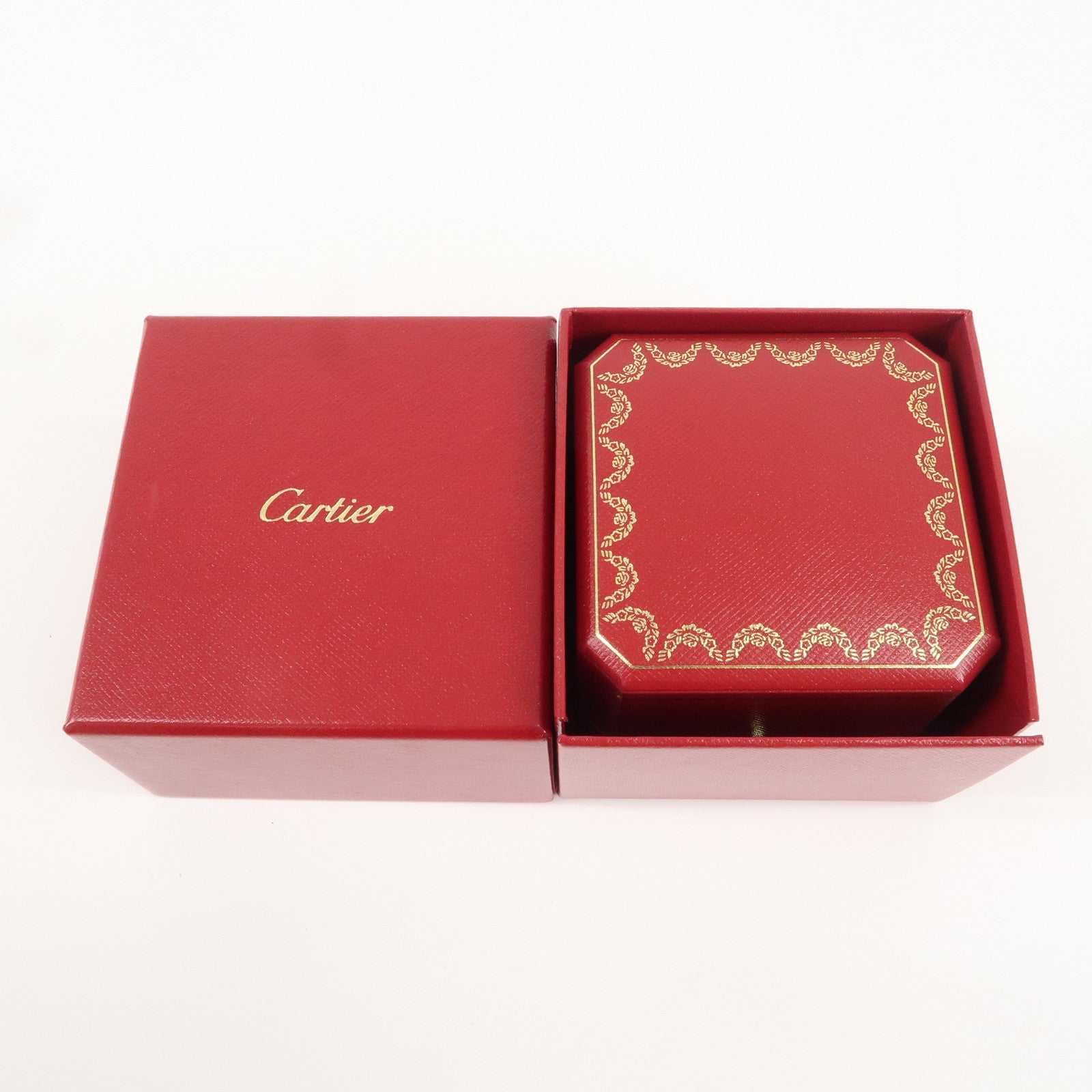 Cartier Set of 2 Ring Box Display Box Jewelry Box For Ring