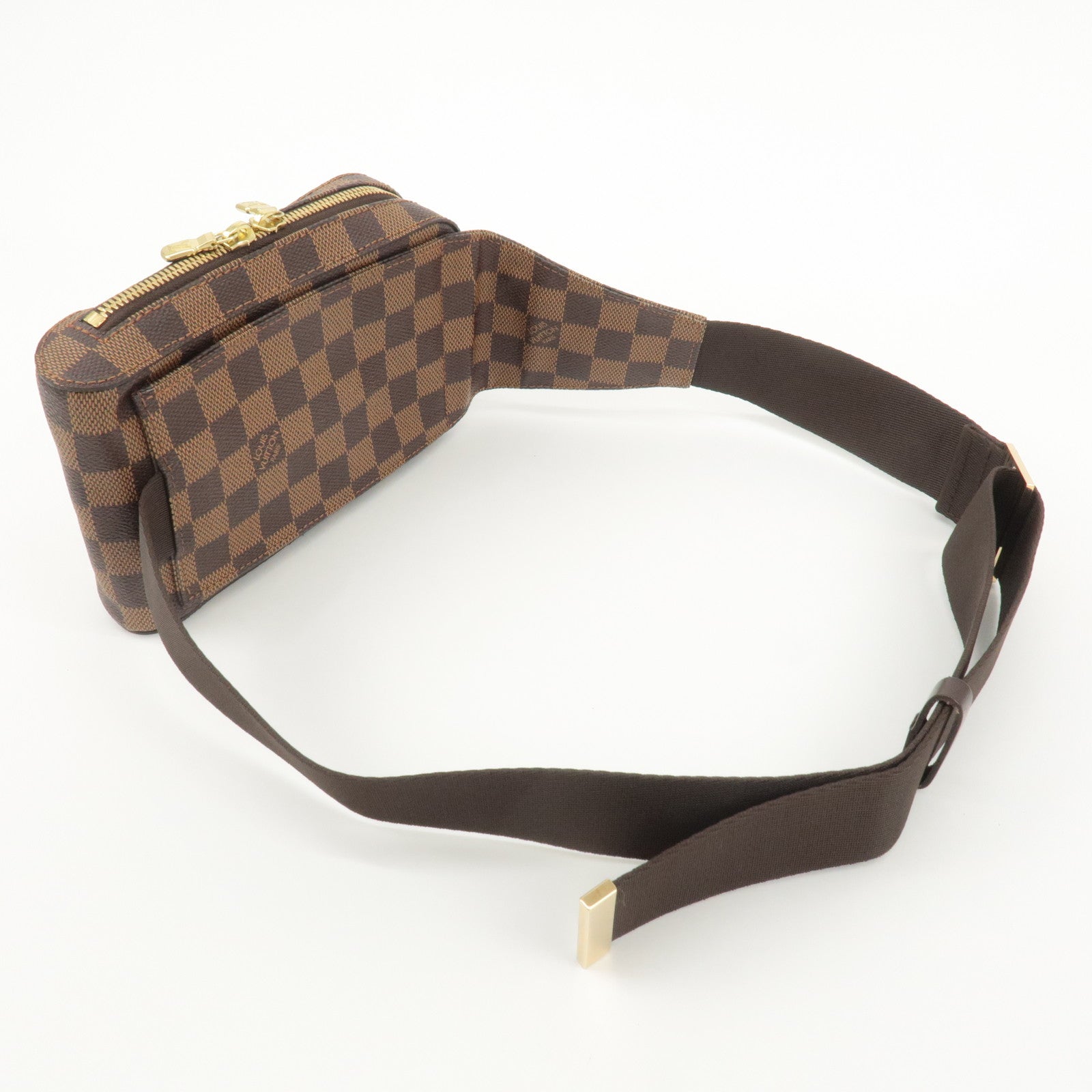 Louis Vuitton Damier Ebene Geronimos Body Bag Waist Bag N51994 Used