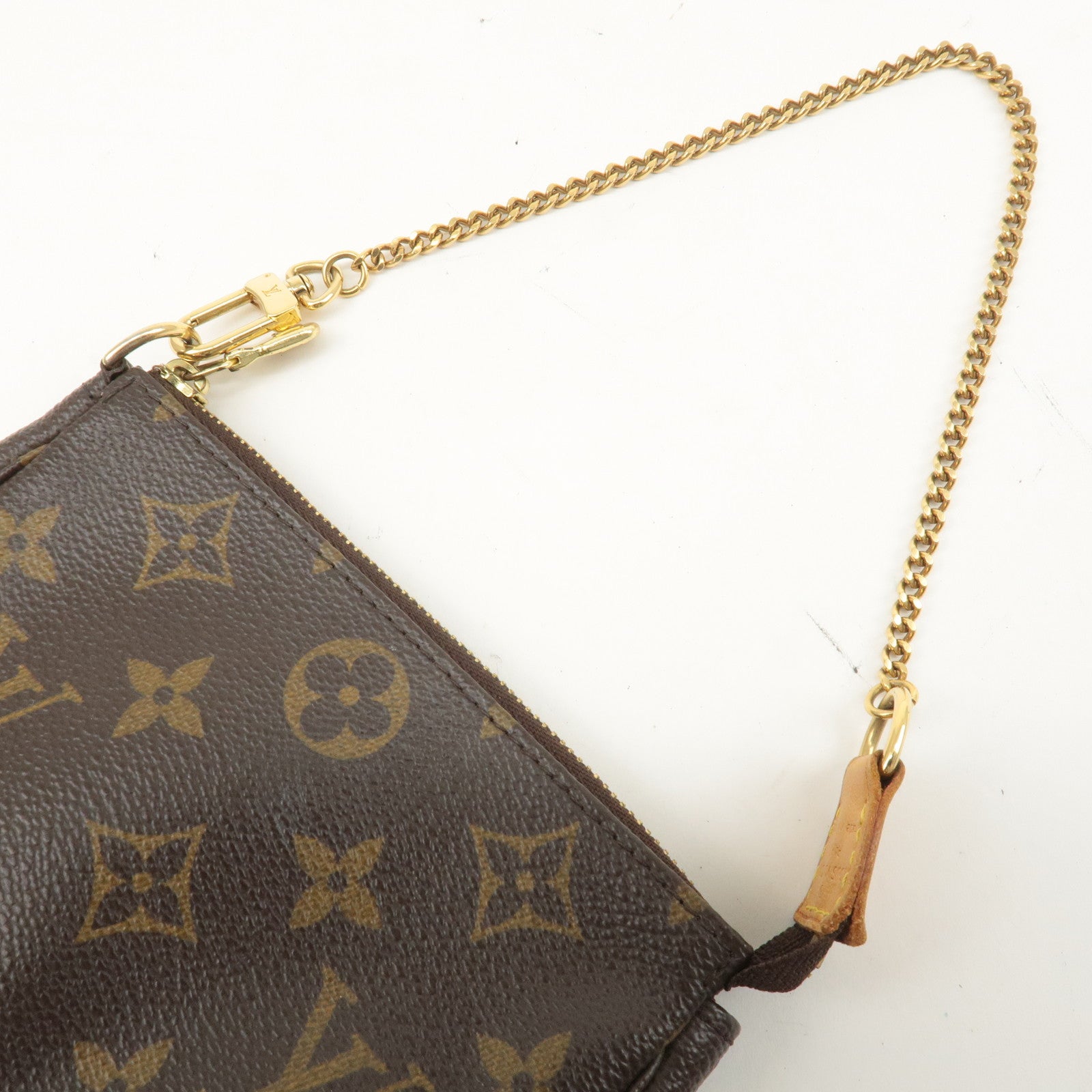 Louis Vuitton Monogram Mini Pochette Accessoires Pouch M58009