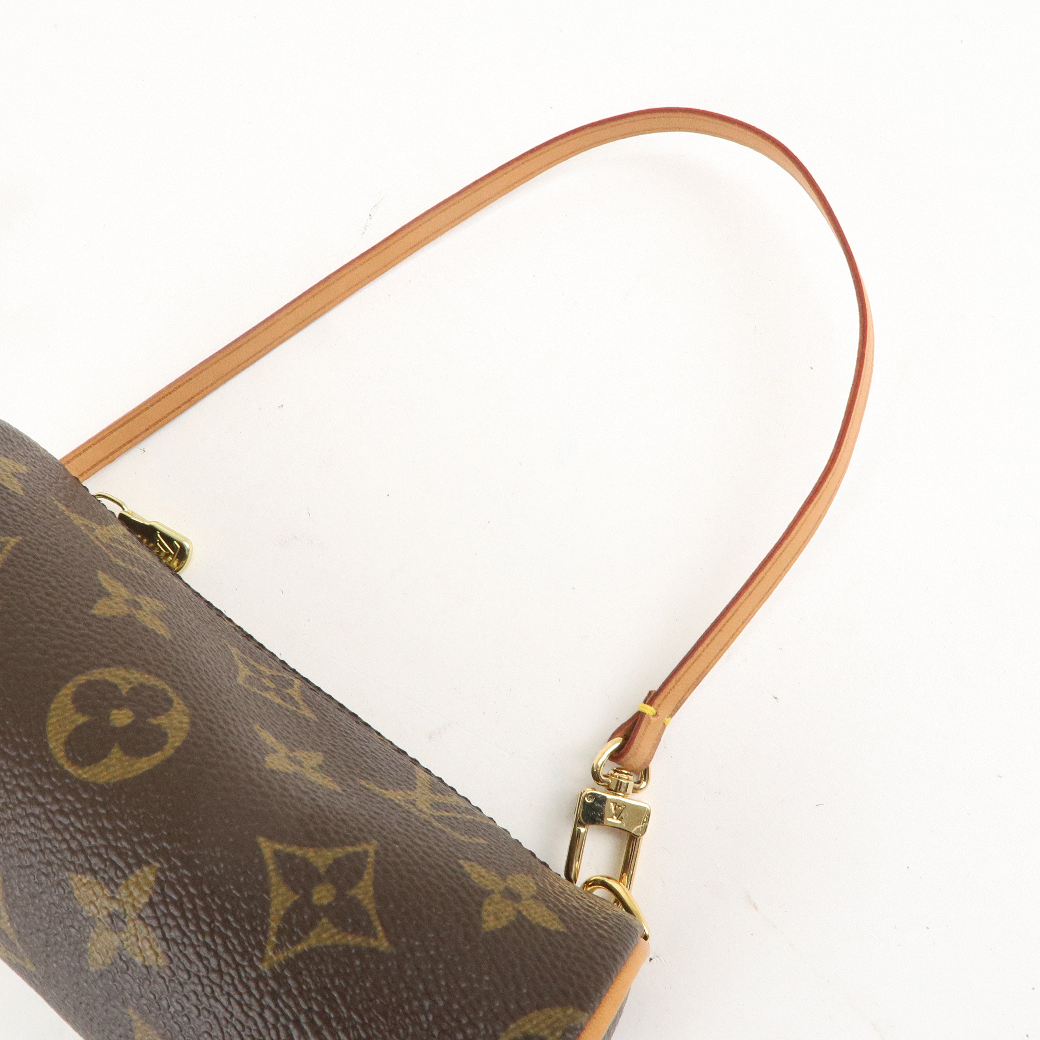 Louis Vuitton Monogram Mini Pouch for Papillon Hand Bag Brown