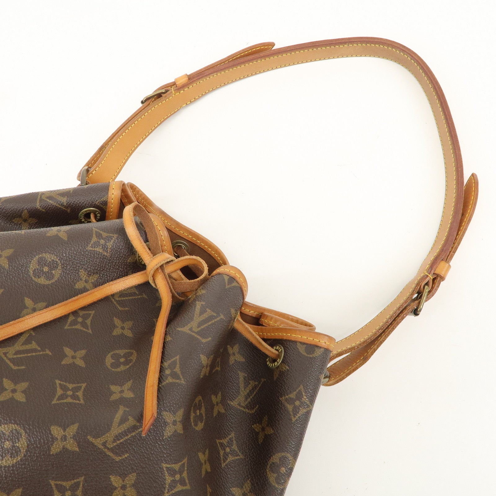 Louis Vuitton Monogram Noe Shoulder Bag Hand Bag Brown M42224