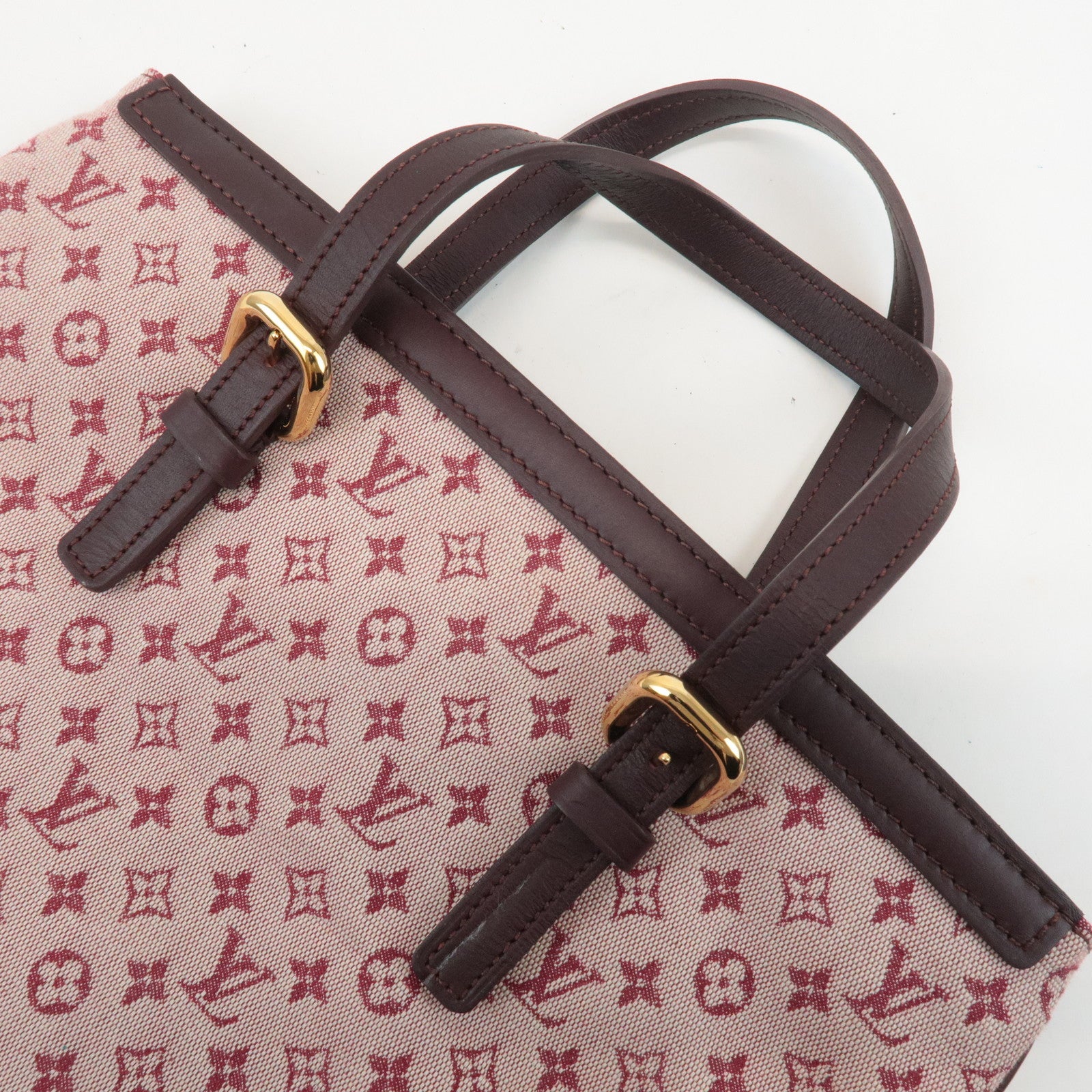 Louis Vuitton Monogram Mini Francoise 2Way Hand Bag Cerise M92210