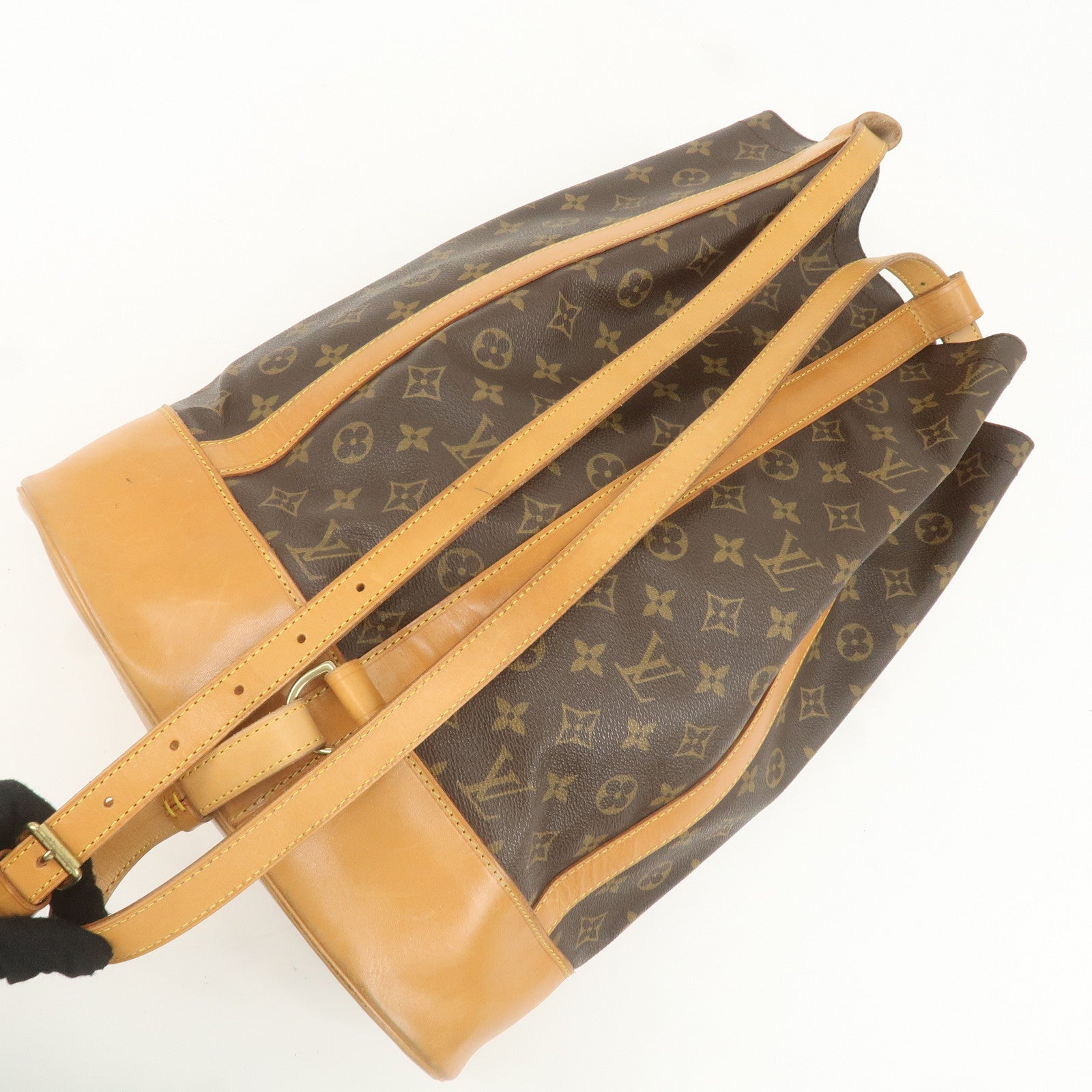 Louis Vuitton Monogram Randonee GM Laundry Bag Brown M42244