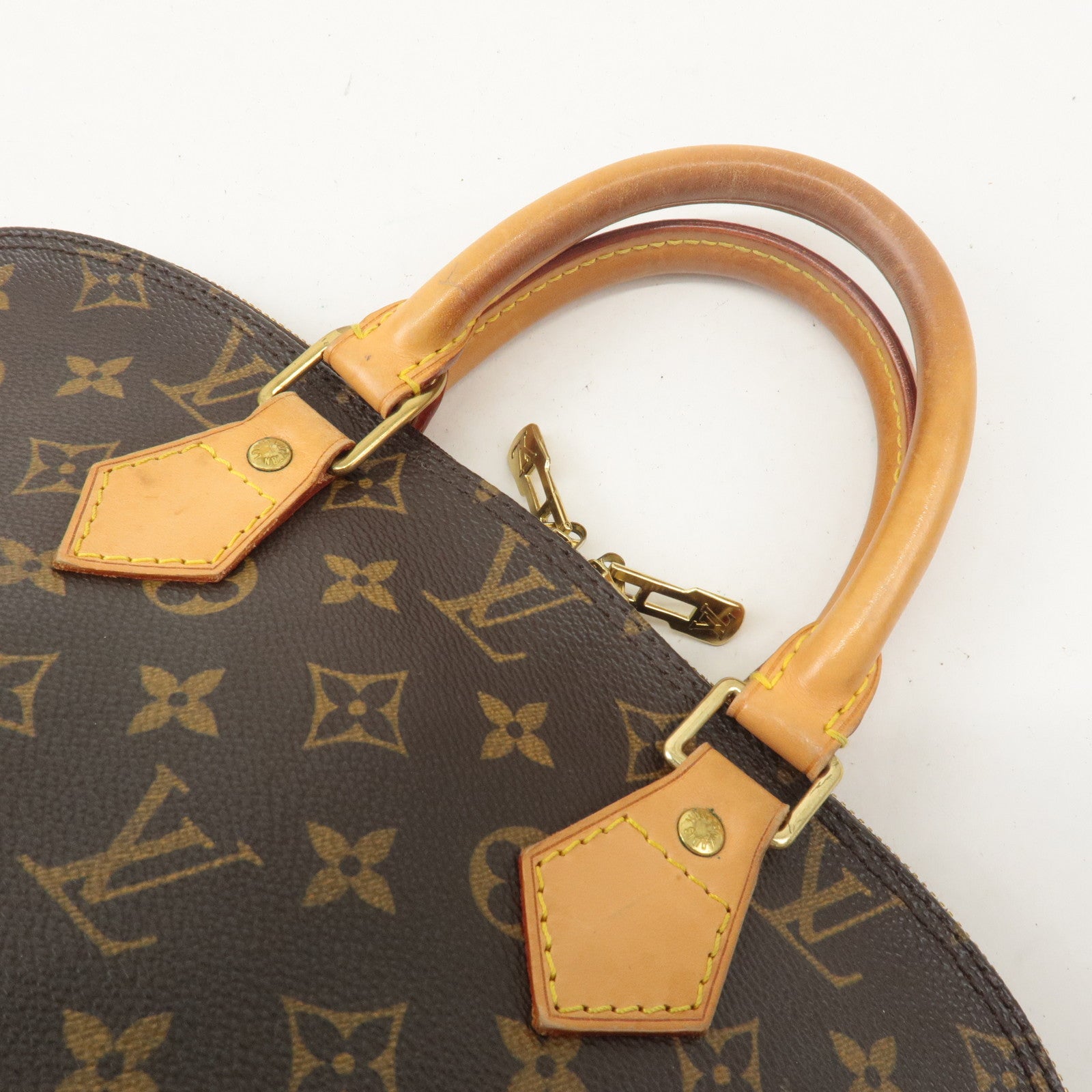 Louis Vuitton Monogram Alma Hand Bag Brown M51130