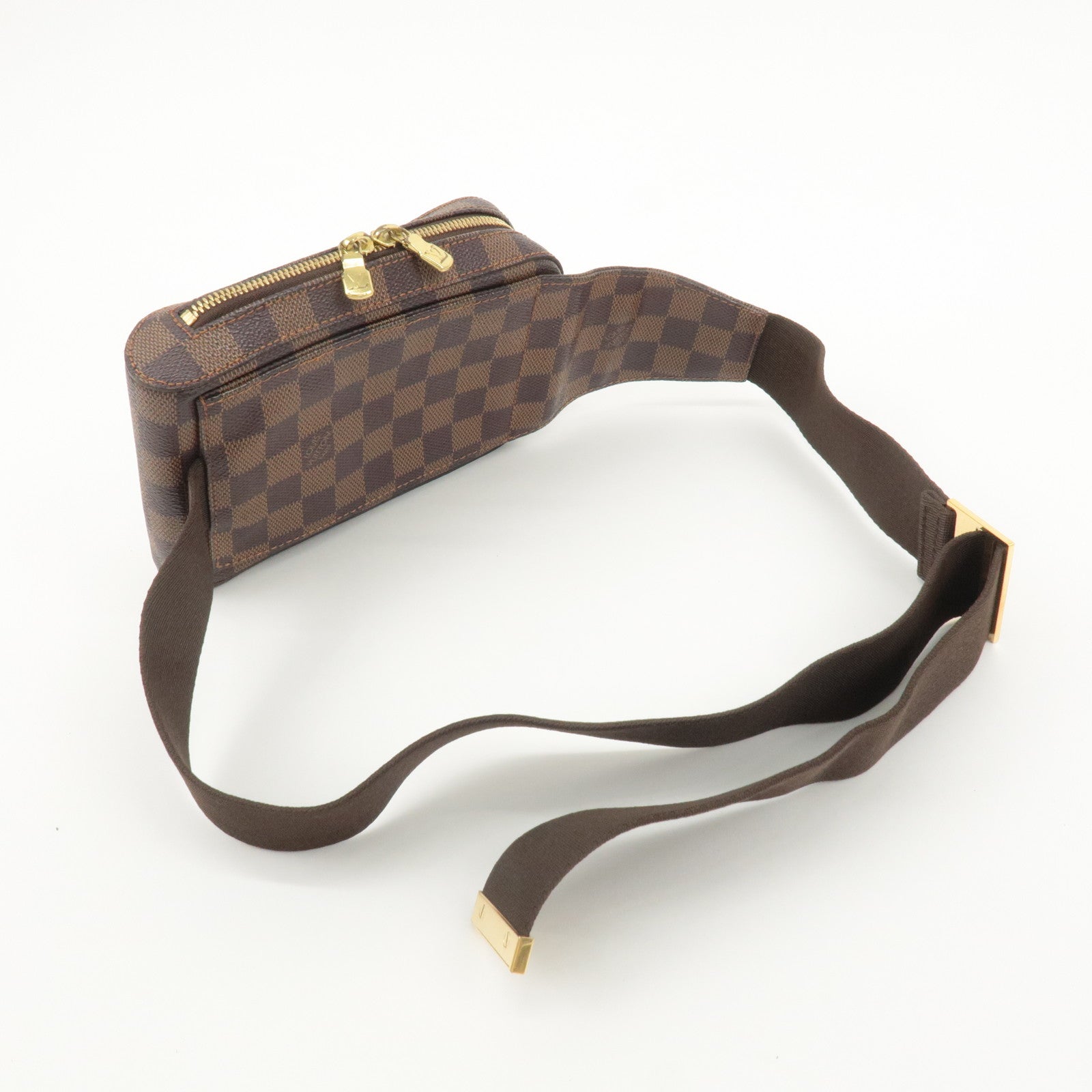 Louis Vuitton Damier Ebene Geronimos Body Bag Waist Bag N51994 Used