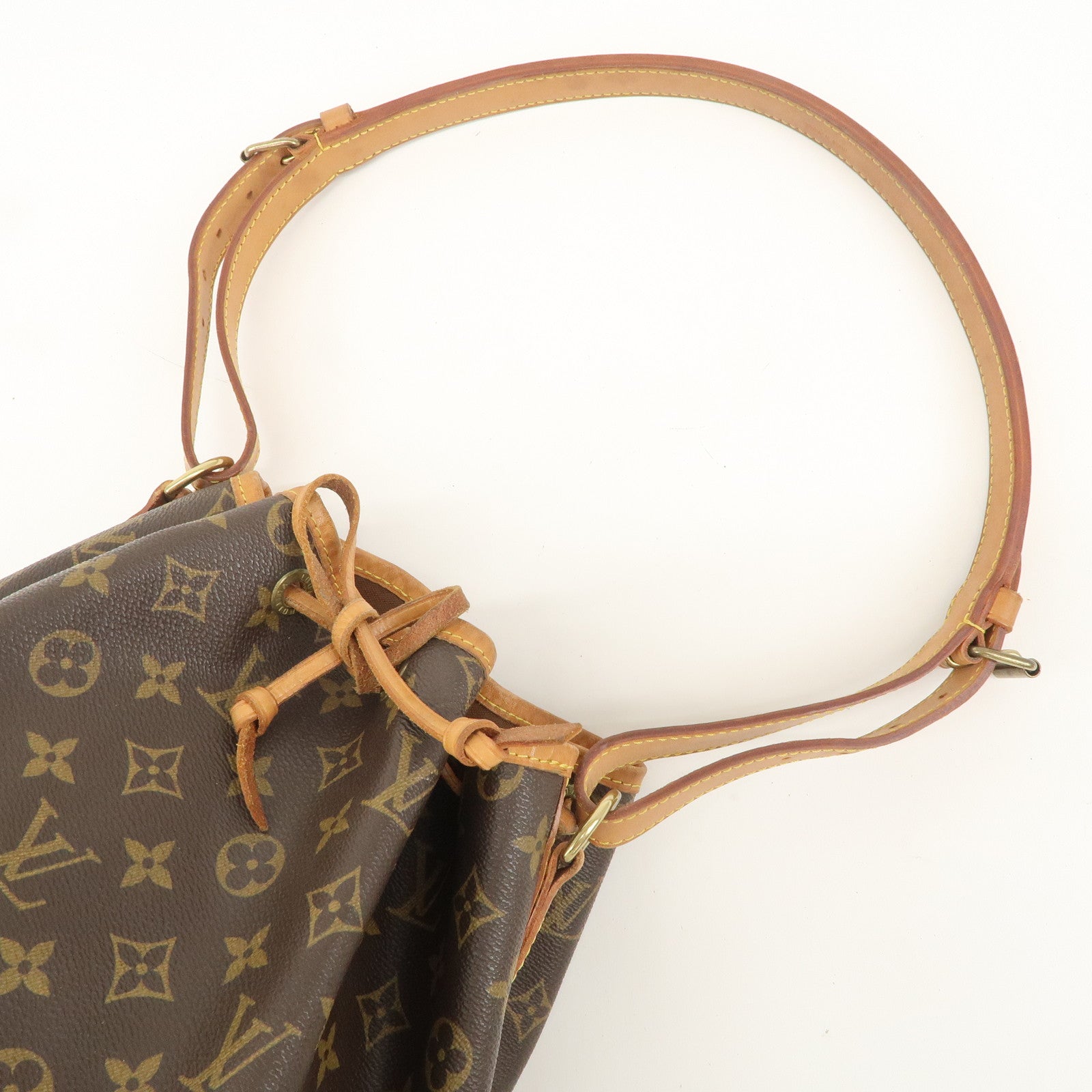 Louis Vuitton Monogram Noe Shoulder Bag Hand Bag Brown M42224