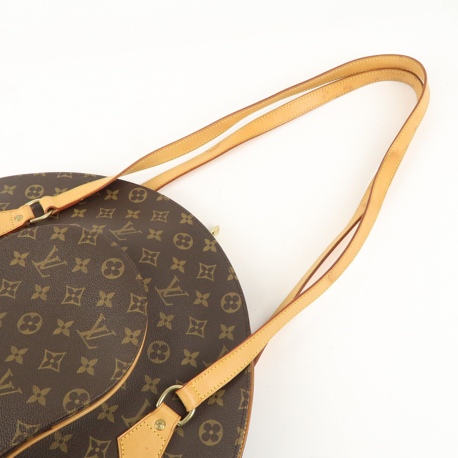 Louis Vuitton Monogram Ellipse Shopping Shoulder Bag Brown M51128